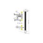 Voir la diapositive 5 : Erard Support mural TV EXOSTAND 400