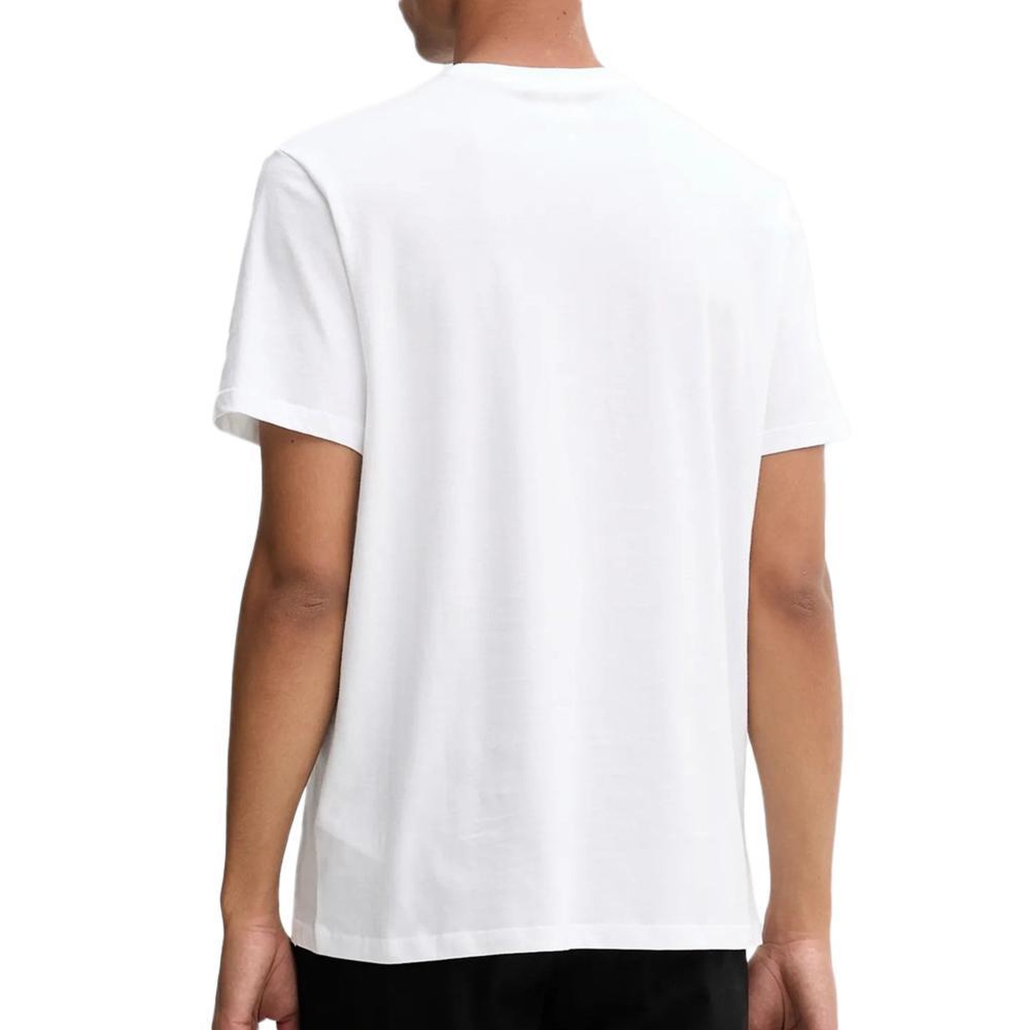 Voir la diapositive 2 : CALVIN KLEIN JEANS T-Shirt Blanc  Homme Calvin Klein Jeans Standard