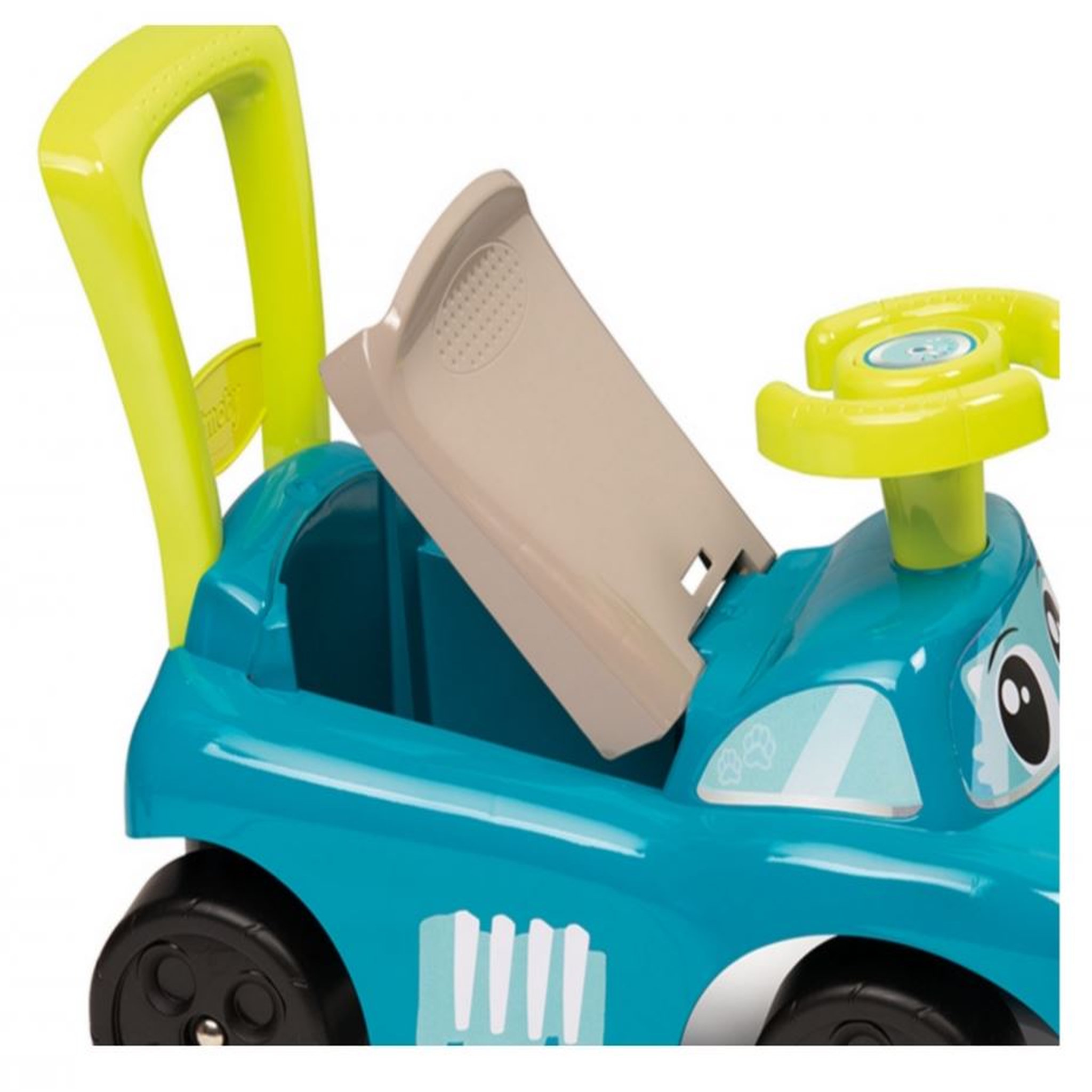 Voir la diapositive 5 : SMOBY Porteur auto - bleu