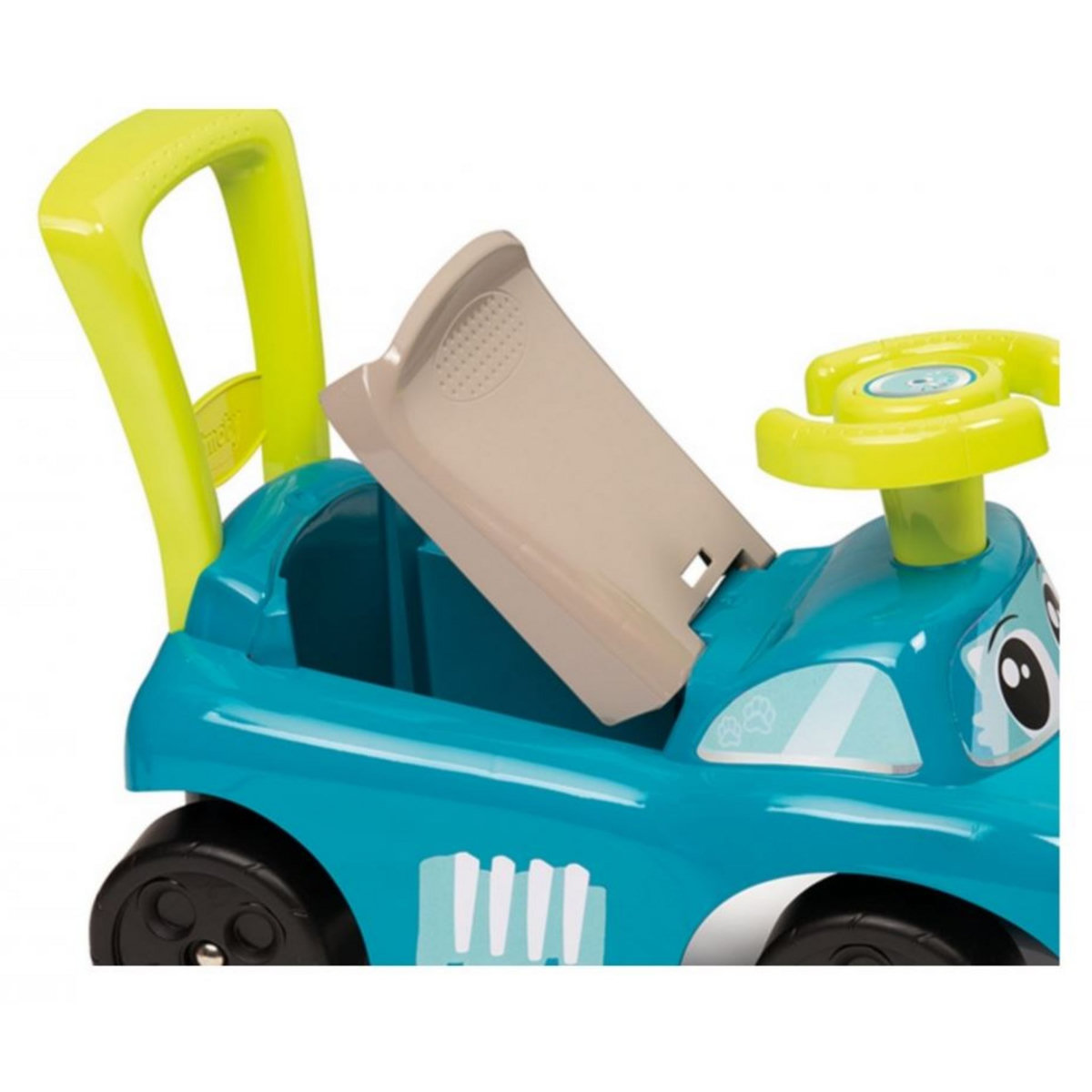 SMOBY Porteur auto - bleu