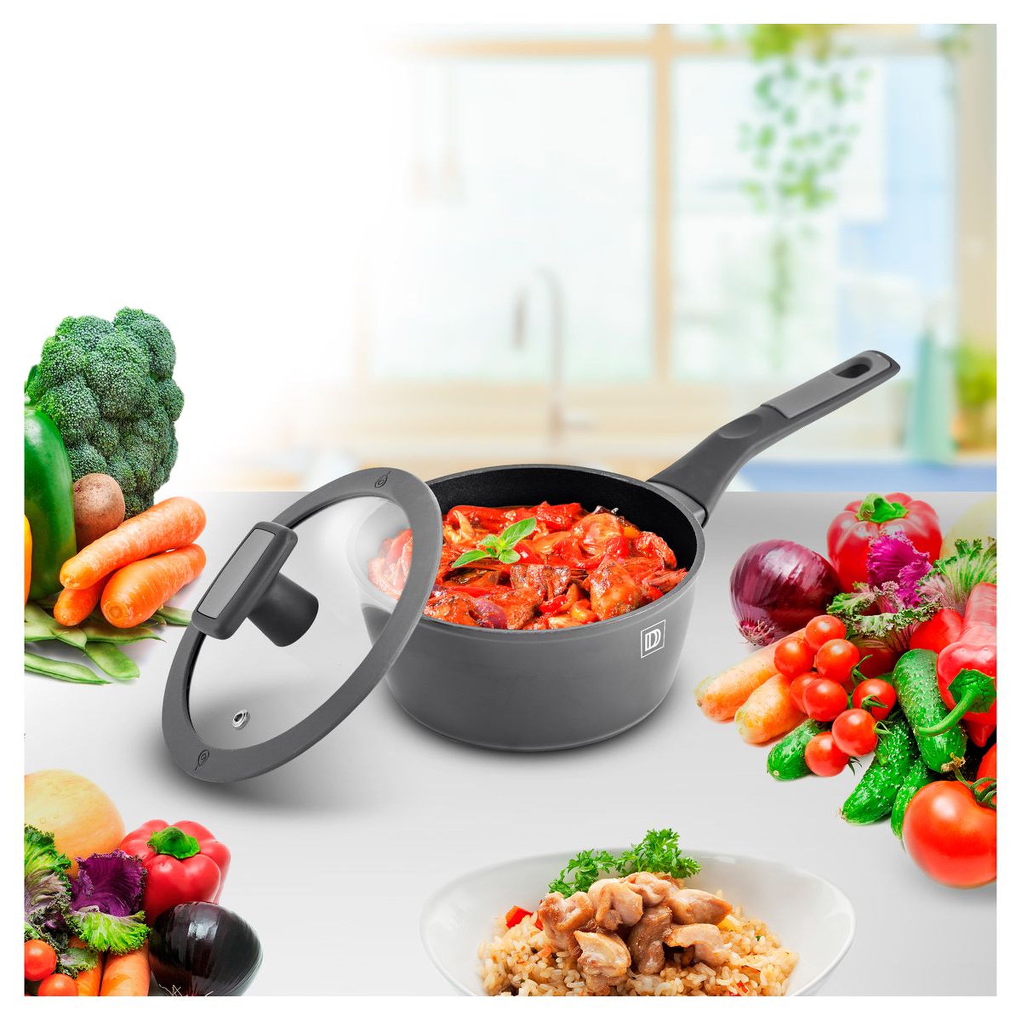 Voir la diapositive 1 : DURAND DUPONT Casserole forgé 16 cm