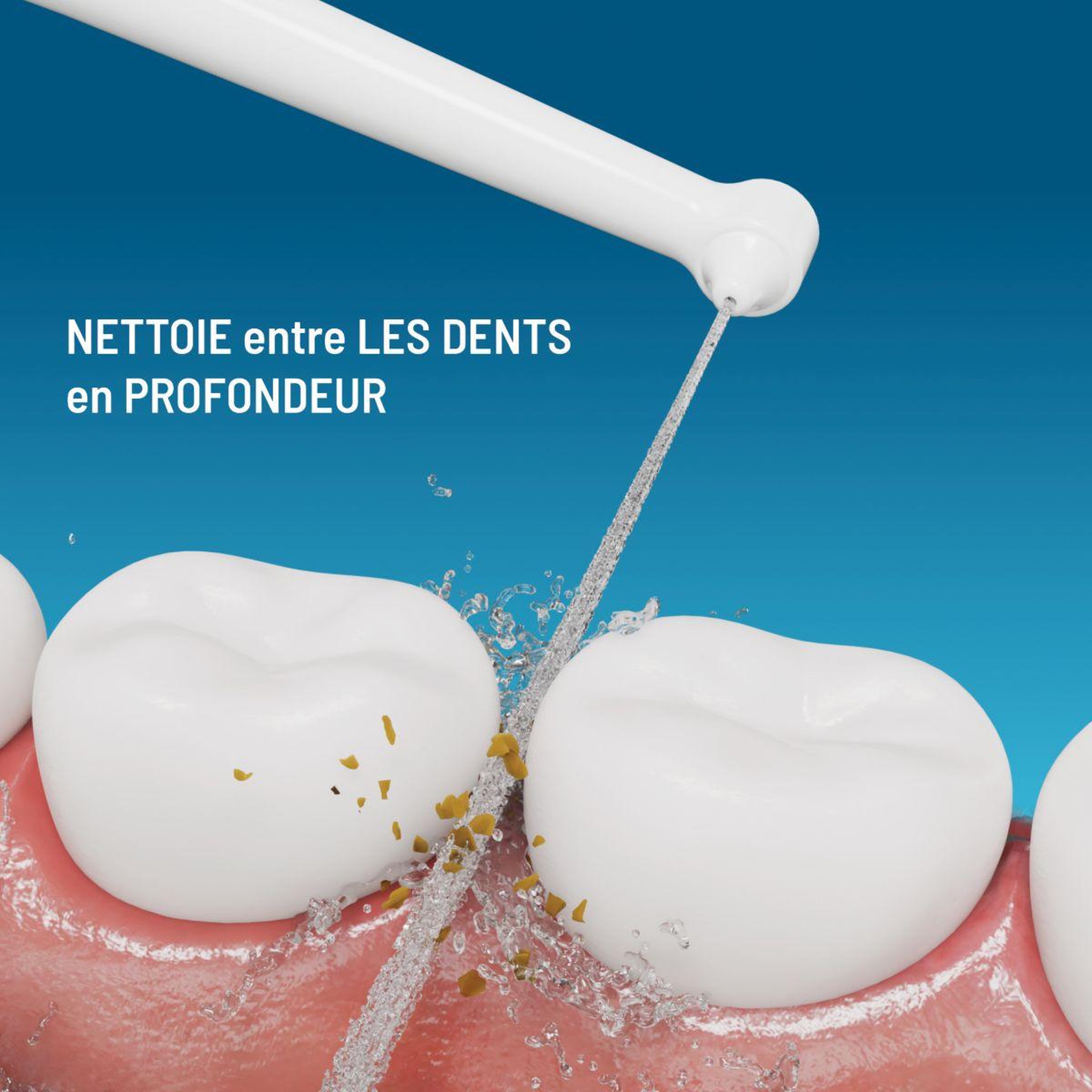 Voir la diapositive 3 : HAEPI Brosse à dents électrique Hi Julia White
