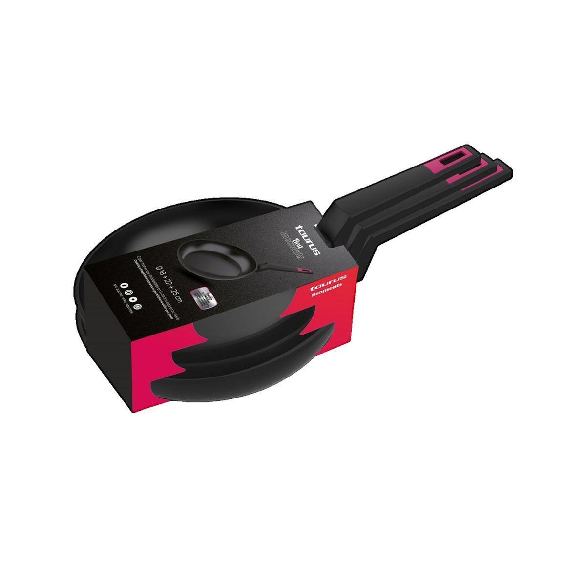 Taurus Ensemble de poêles taurus Legend Force aluminium forgé antiadhésif