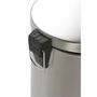 Voir la diapositive 4 : EKO EKO Poubelle a pedale Classic 30 L Argente mat