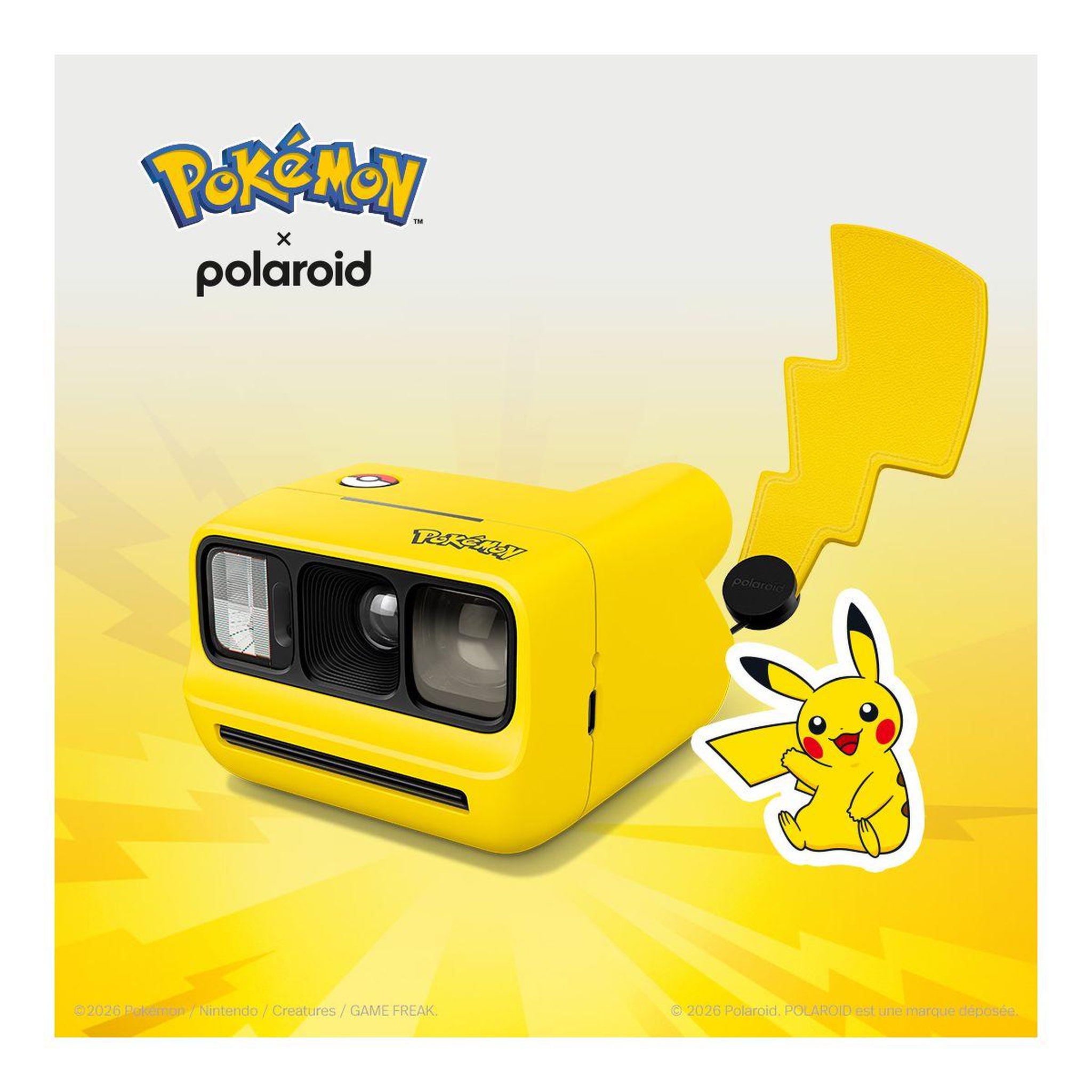 Voir la diapositive 2 : POLAROID Appareil photo Instantané Go Gen 3 Pokemon Pikachu Edition