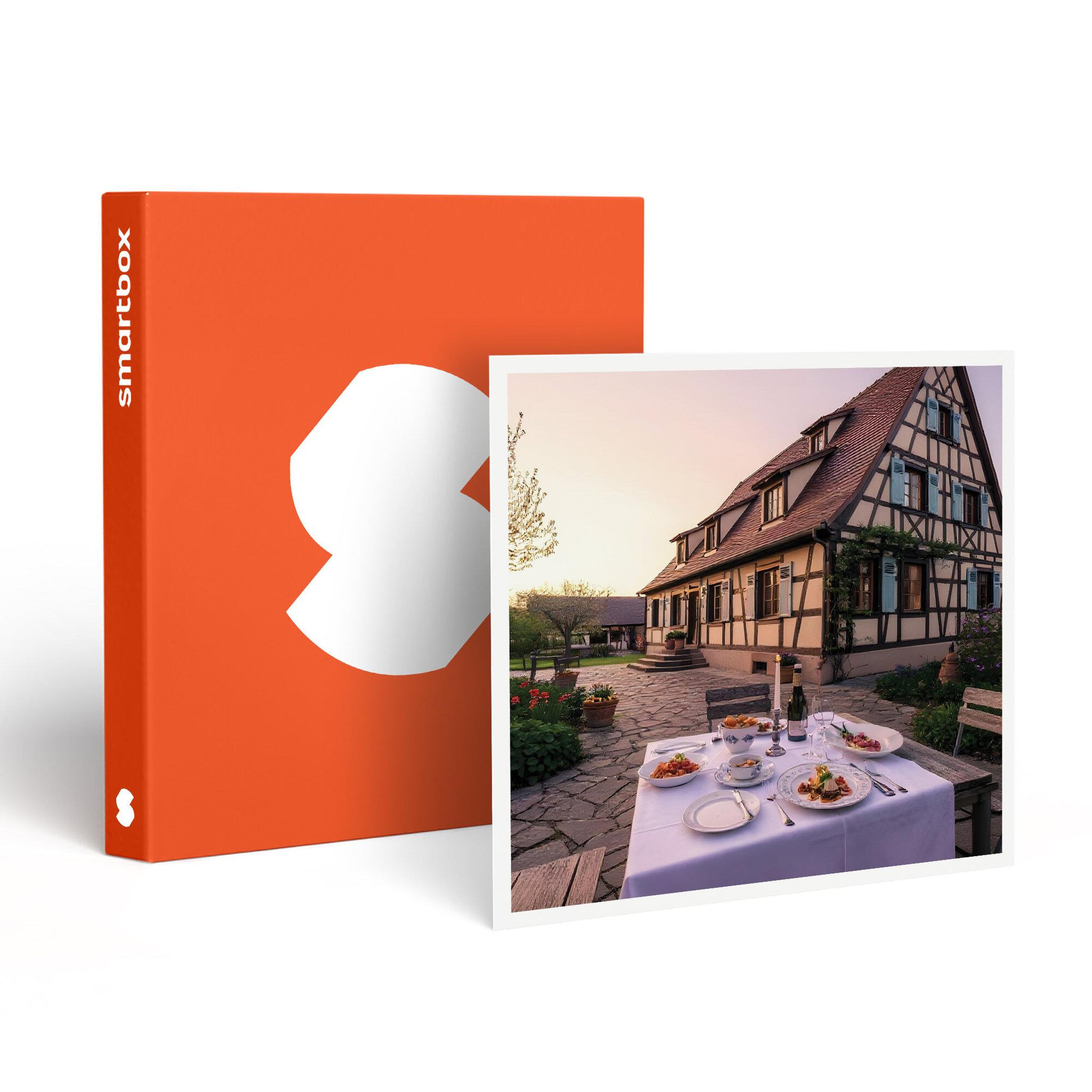 Smartbox Séjour romantique avec dîner gastronomique - coffret cadeau séjour