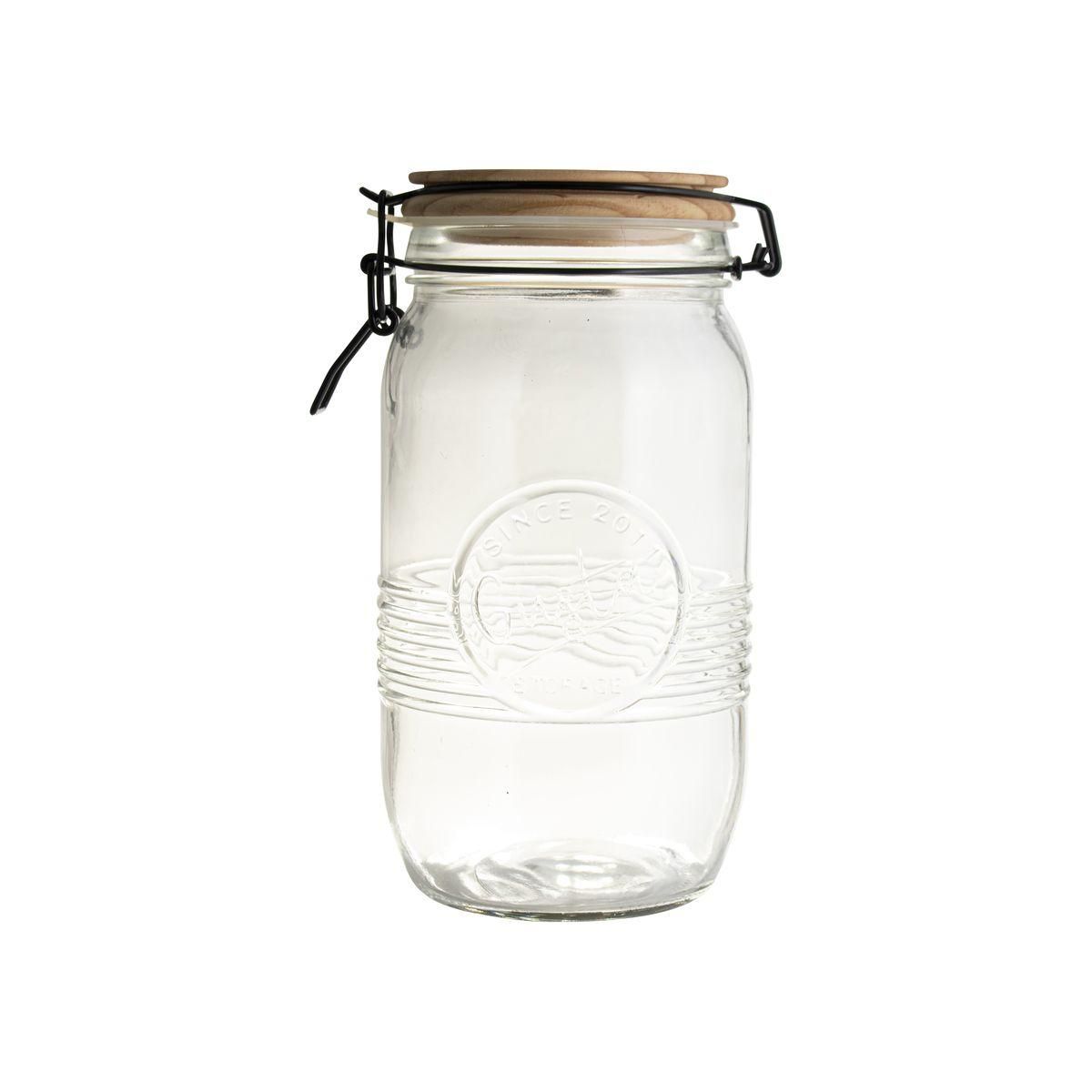 Bocal en verre 1,5 litre