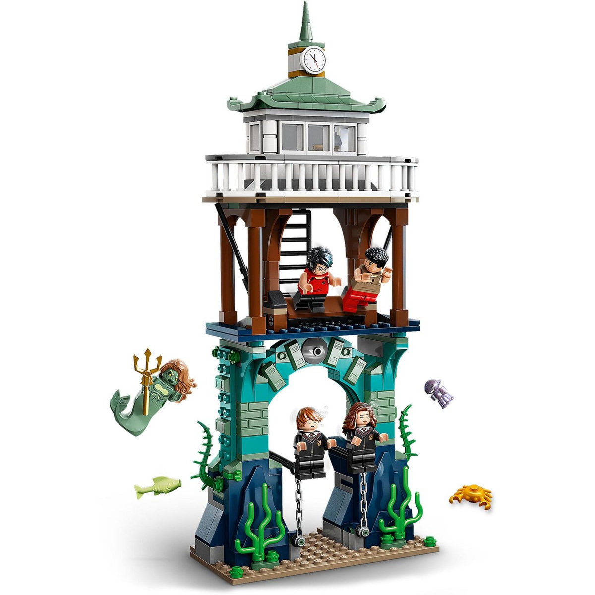 LEGO Harry Potter 76420 - Le Tournoi des Trois Sorciers : le lac noir, Jouet avec Maquette de Bateau et 5 Minifigurines