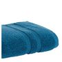 Voir la diapositive 3 : ACTUEL Maxi drap de bain uni en coton 500 g/m²