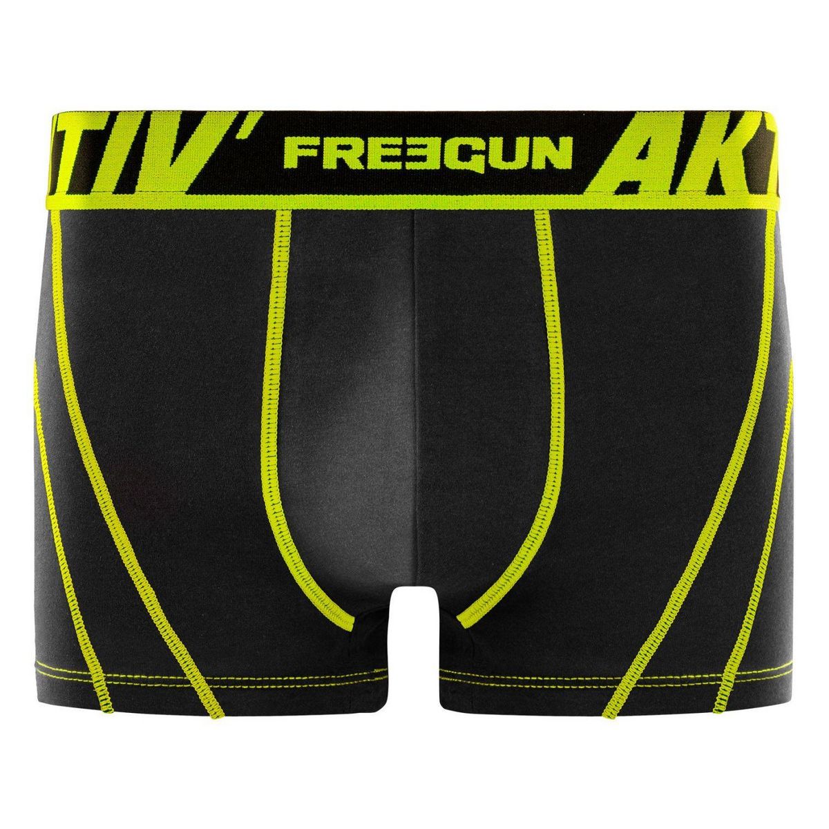 FREEGUN Lot de 4 boxers en coton homme Aktiv