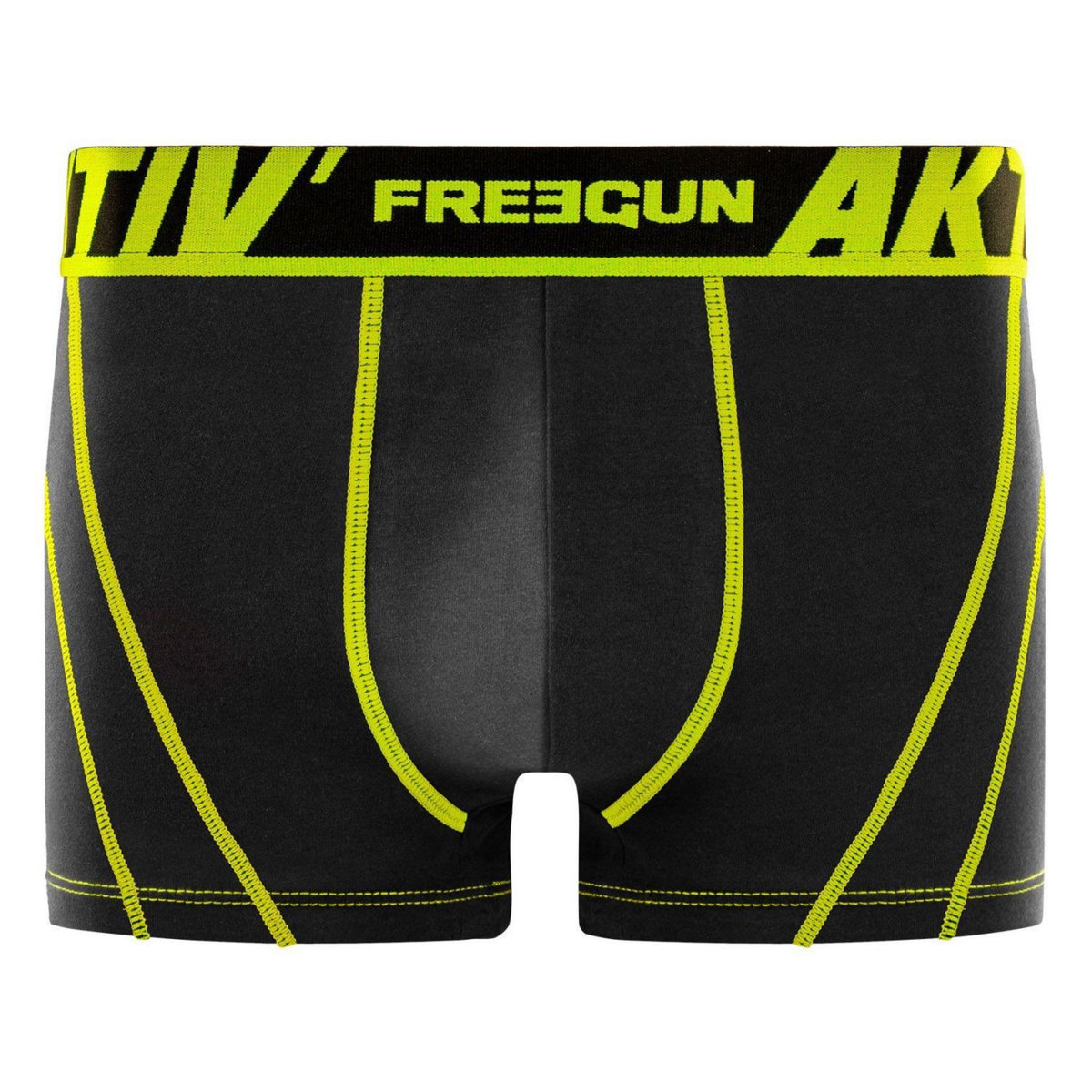FREEGUN Lot de 4 boxers en coton homme Aktiv