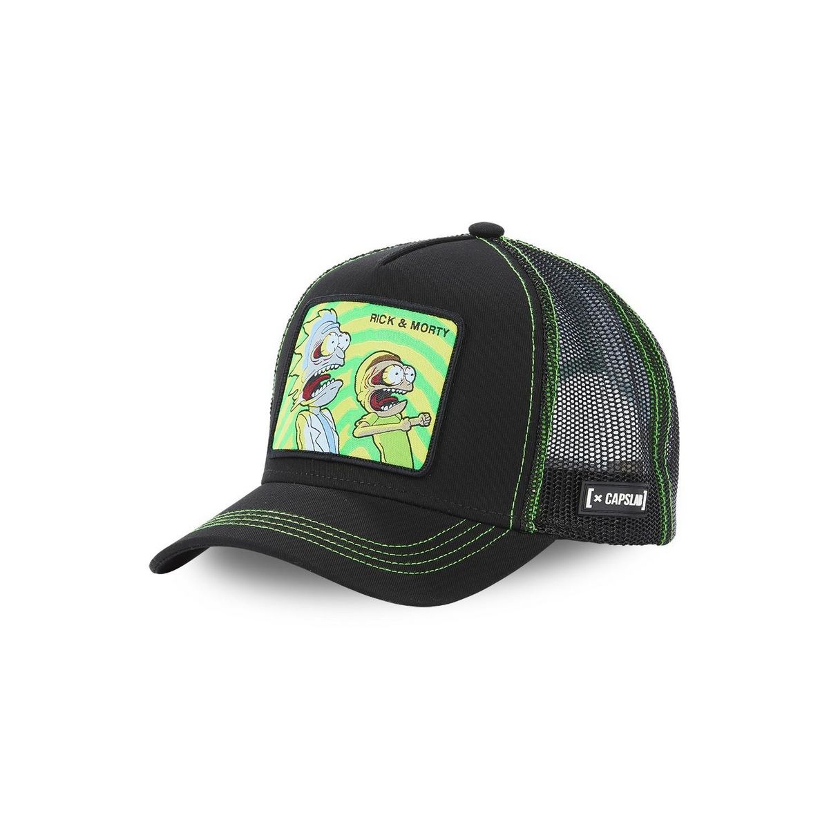 CAPSLAB Casquette trucker Rick et Morty Psy