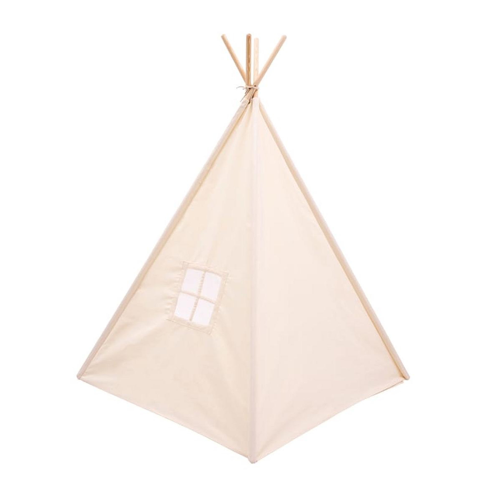 Voir la diapositive 3 : Sunny Tente enfant tipi Vera crème