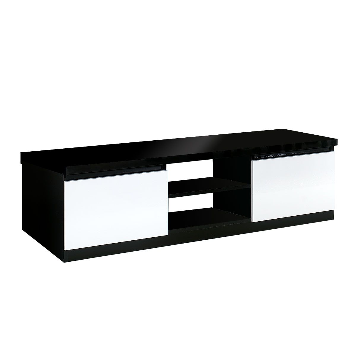 Meuble TV GENOVA L150cm bicolore