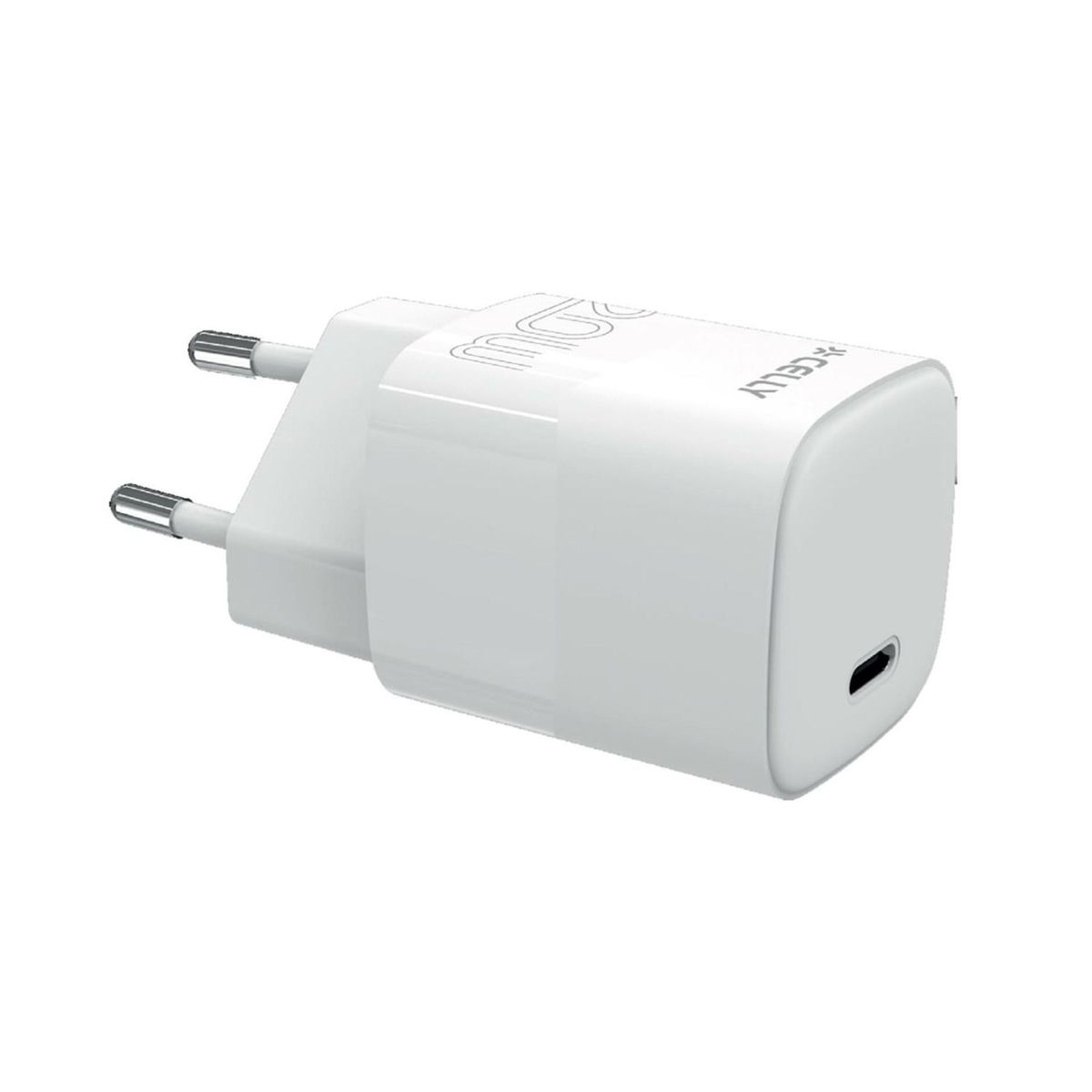 CELLY Celly TC1USBC20WEVOWH chargeur d'appareils mobiles Smartphone Blanc Secteur Charge rapide Intérieure