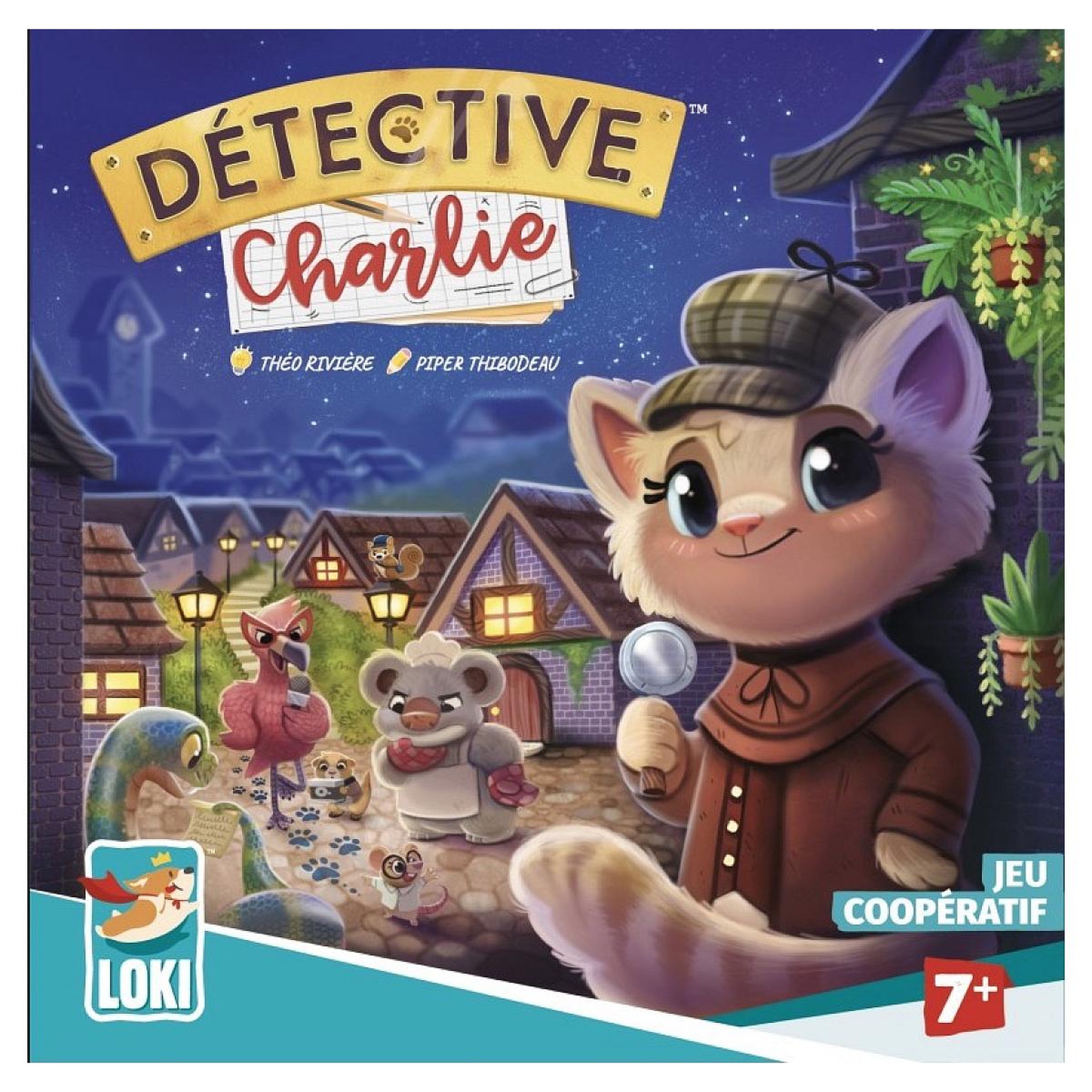 Iello Detective Charlie - Jeu d enquete
