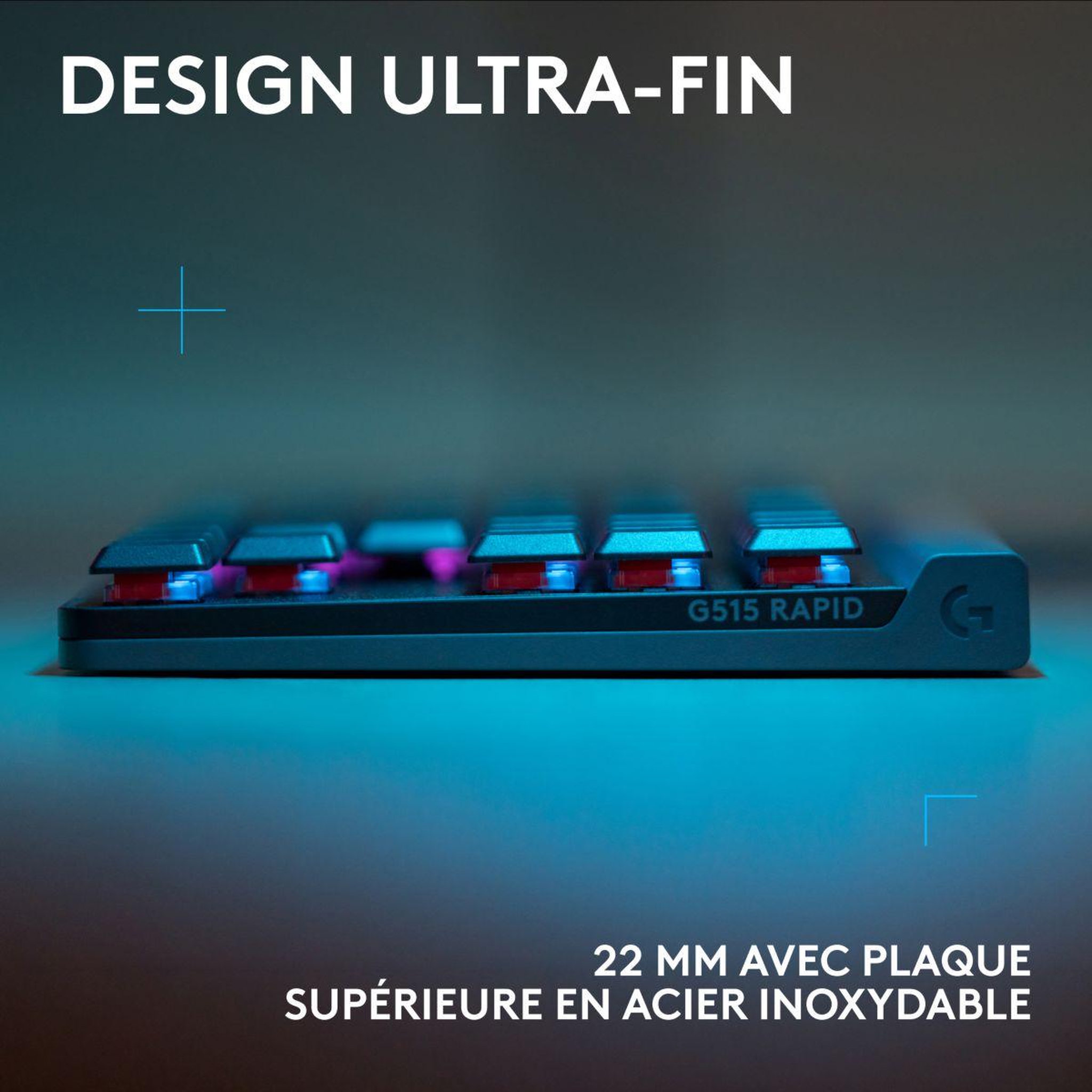 Voir la diapositive 3 : Logitech Clavier gamer g515 clavier rapid trigger
