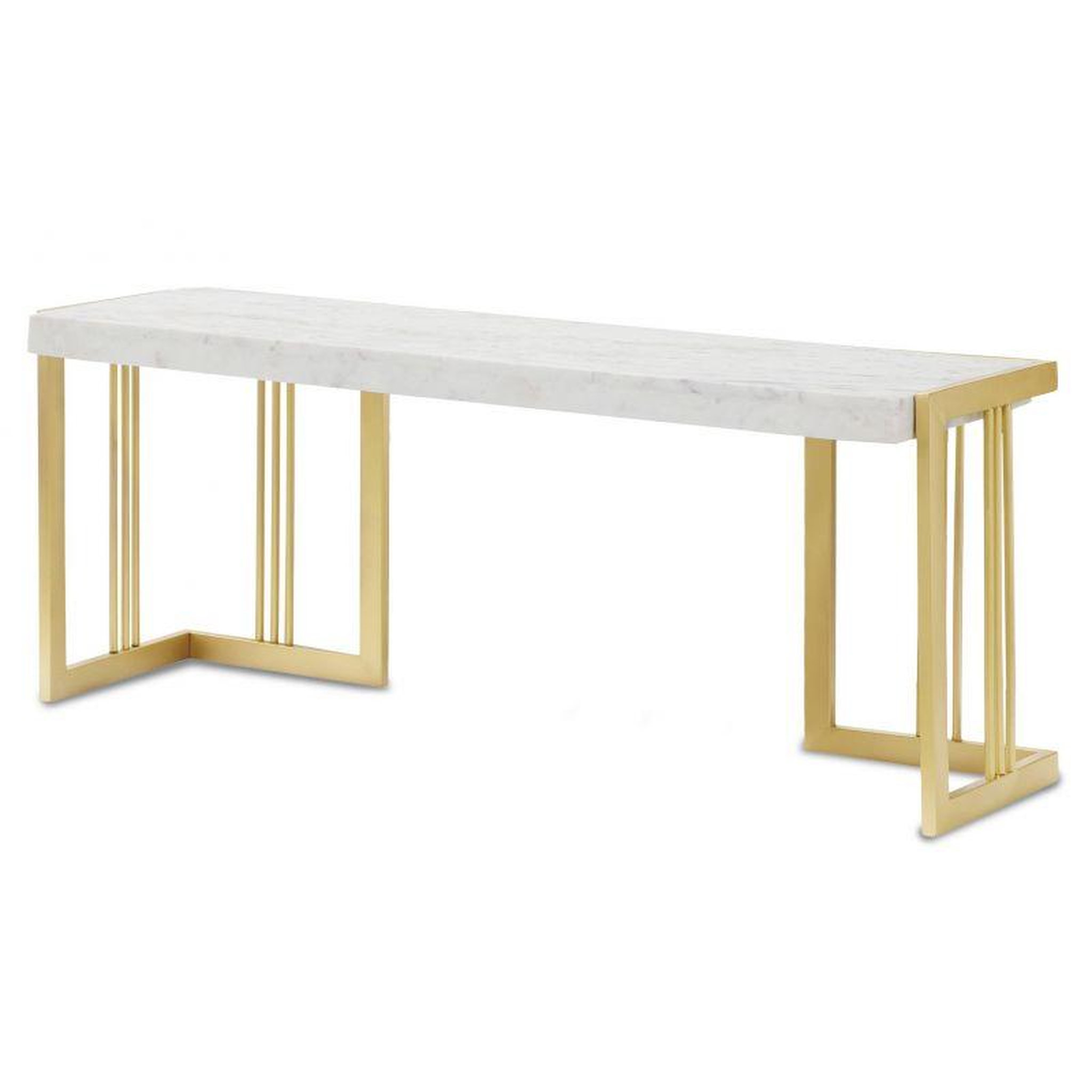 Voir la diapositive 4 : Paris Prix Meuble TV en Marbre Design  Cary  140cm Blanc