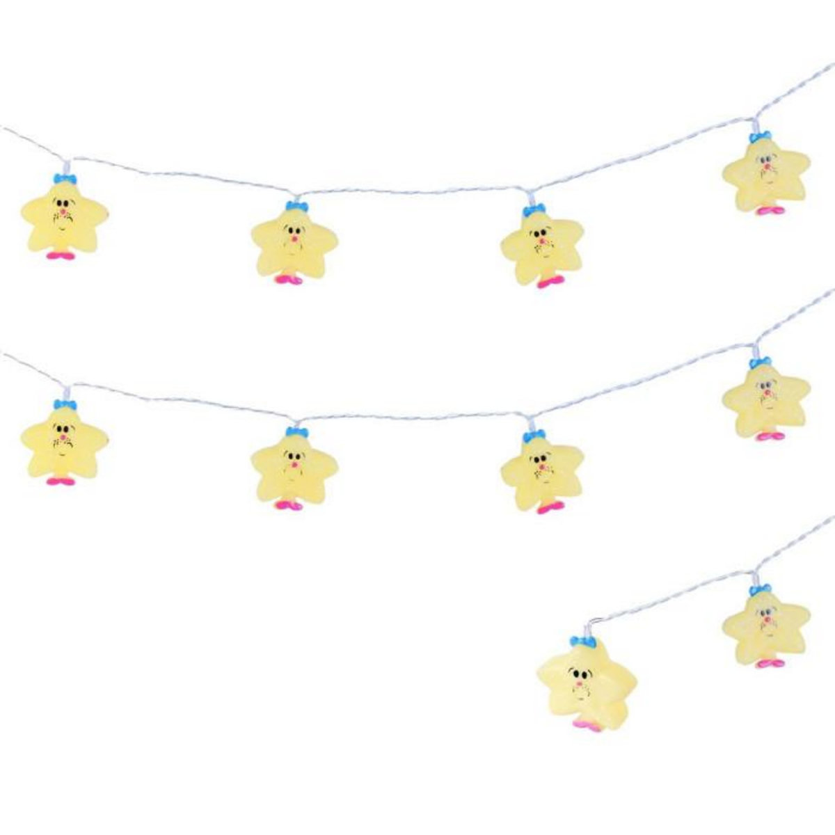 Paris Prix Guirlande Lumineuse  Monsieur & Madame®  130cm Jaune