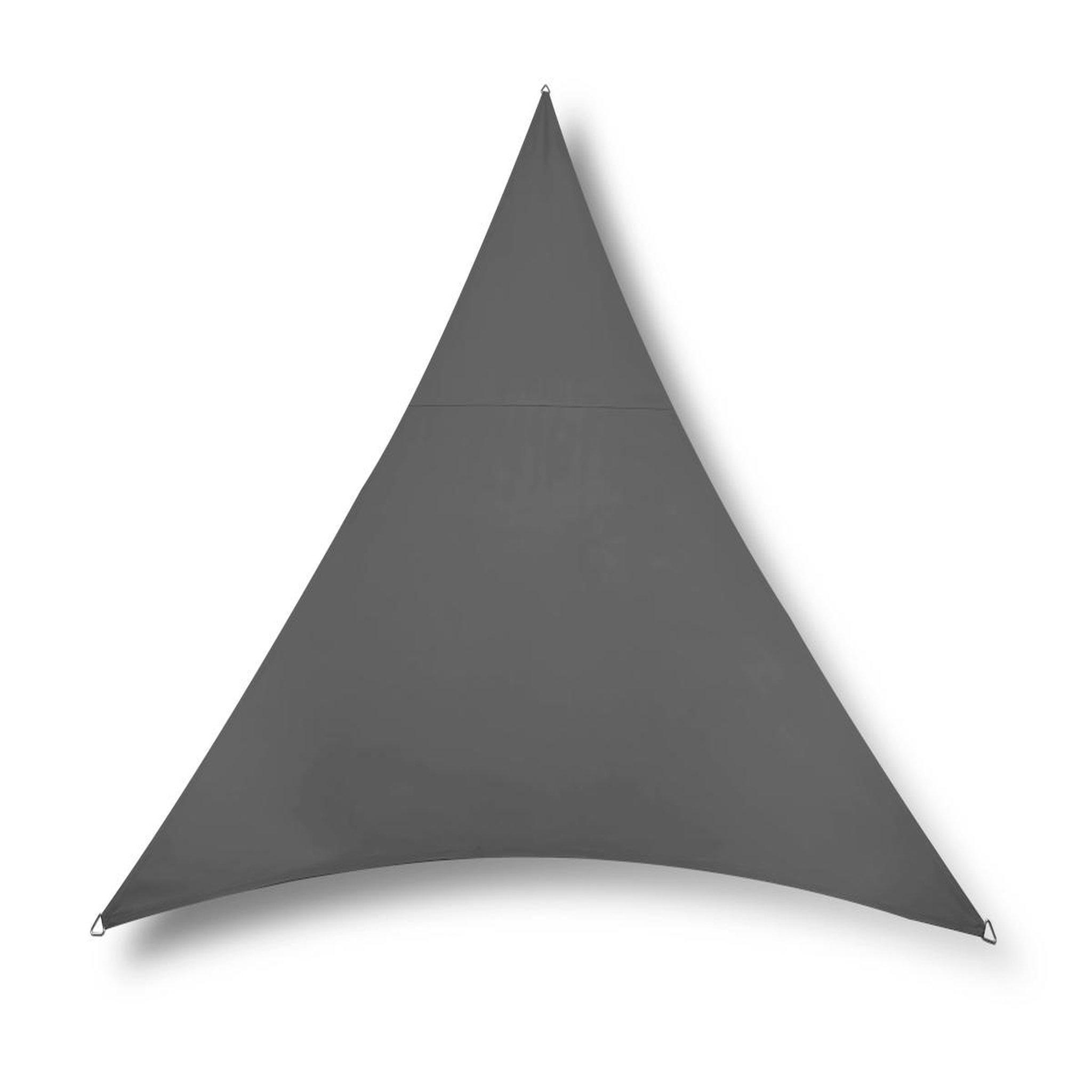 Jardiline Voile d'ombrage triangulaire rivage ardoise - 5 x 5 x 5 m - qualité premium jardiline