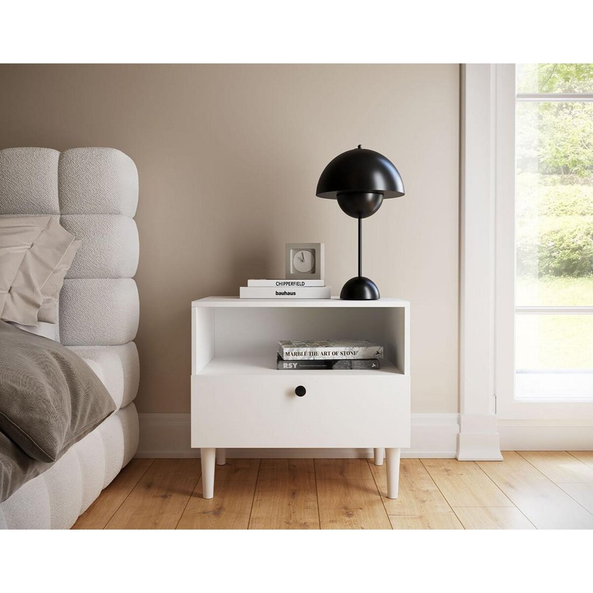 BEST MOBILIER Cleo - lit coffre avec led - 160x200 cm - sommier inclus - en velours