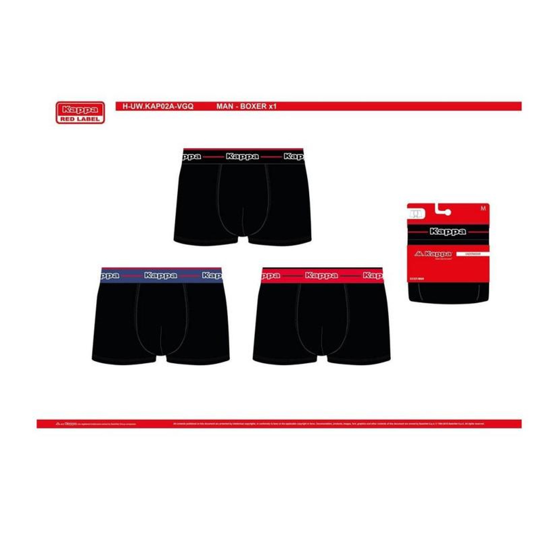 Voir la diapositive 4 : KAPPA Boxer homme KAPPA