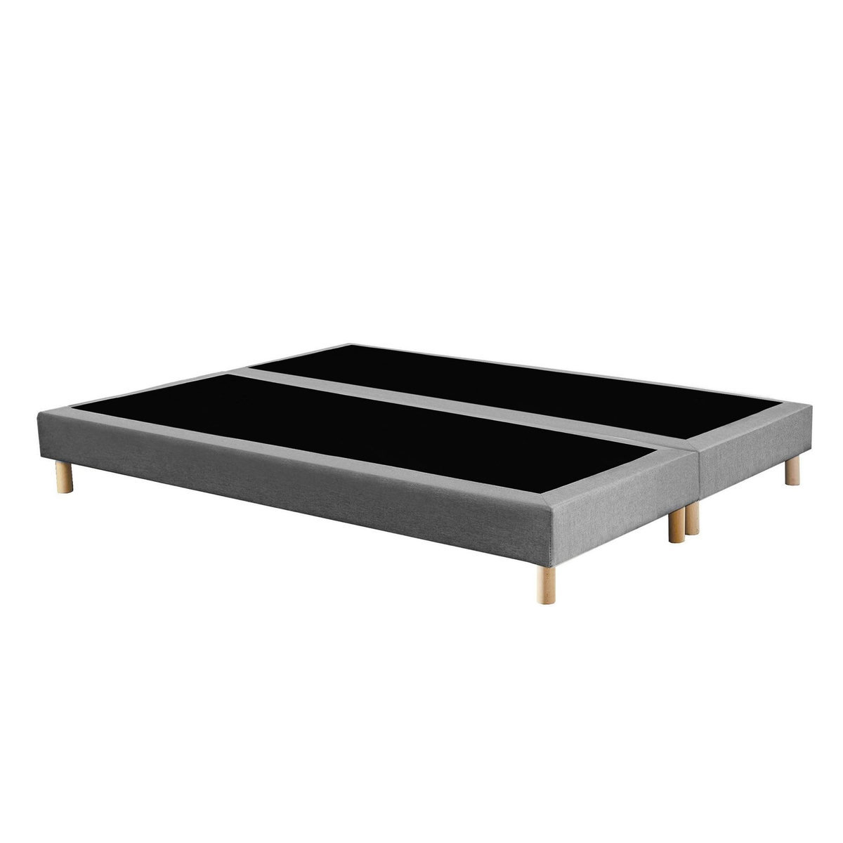 IDLITERIE Sommier tapissier à lattes fixes, excellent maintien et durable