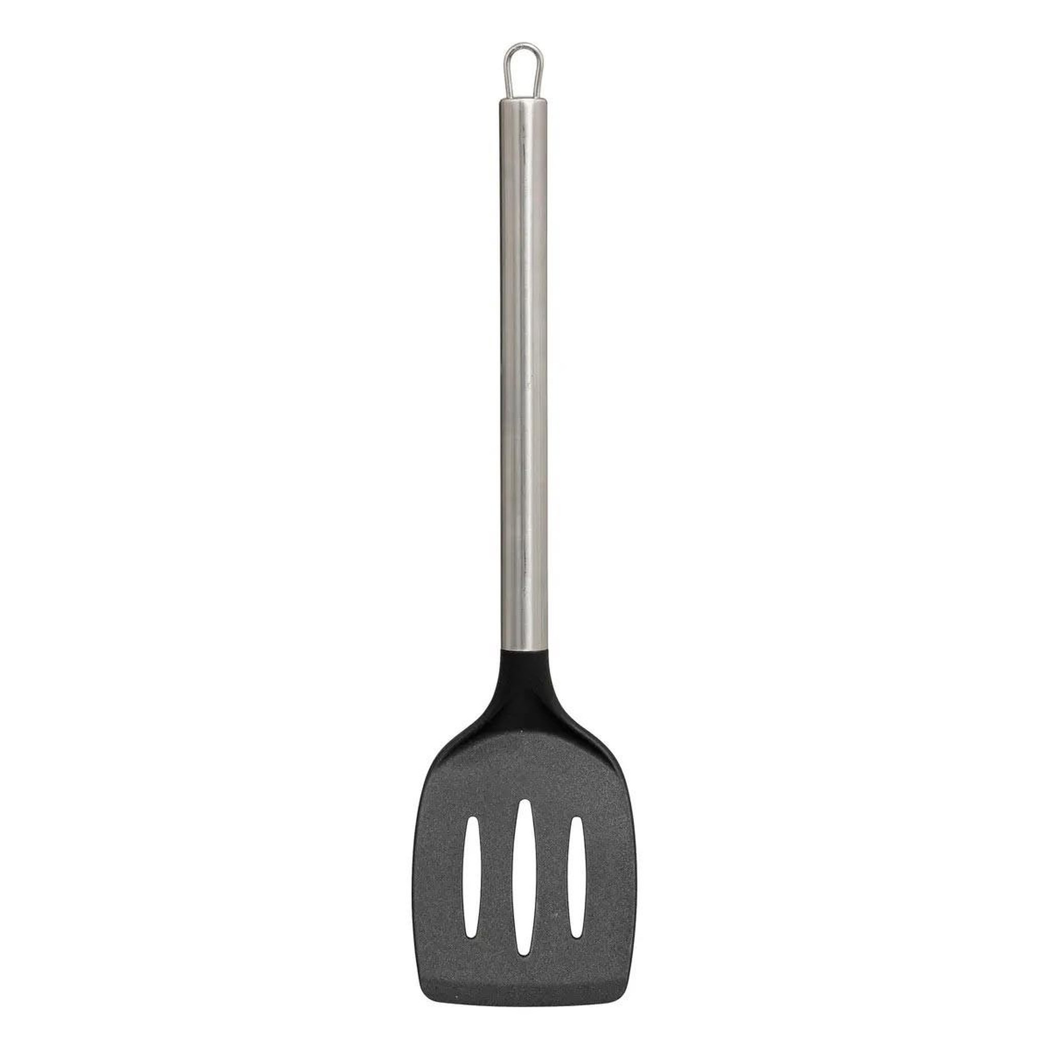 Voir la diapositive 4 : FIVE Lot de 5 ustensiles avec pot  inox  36cm argent