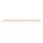 VIDAXL Cadre de lit blanc 75x190 cm petit simple bois massif de pin