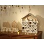 Voir la diapositive 2 : Artemio Calendrier de l'Avent en bois Maison 31,5 x 7 x 34 cm