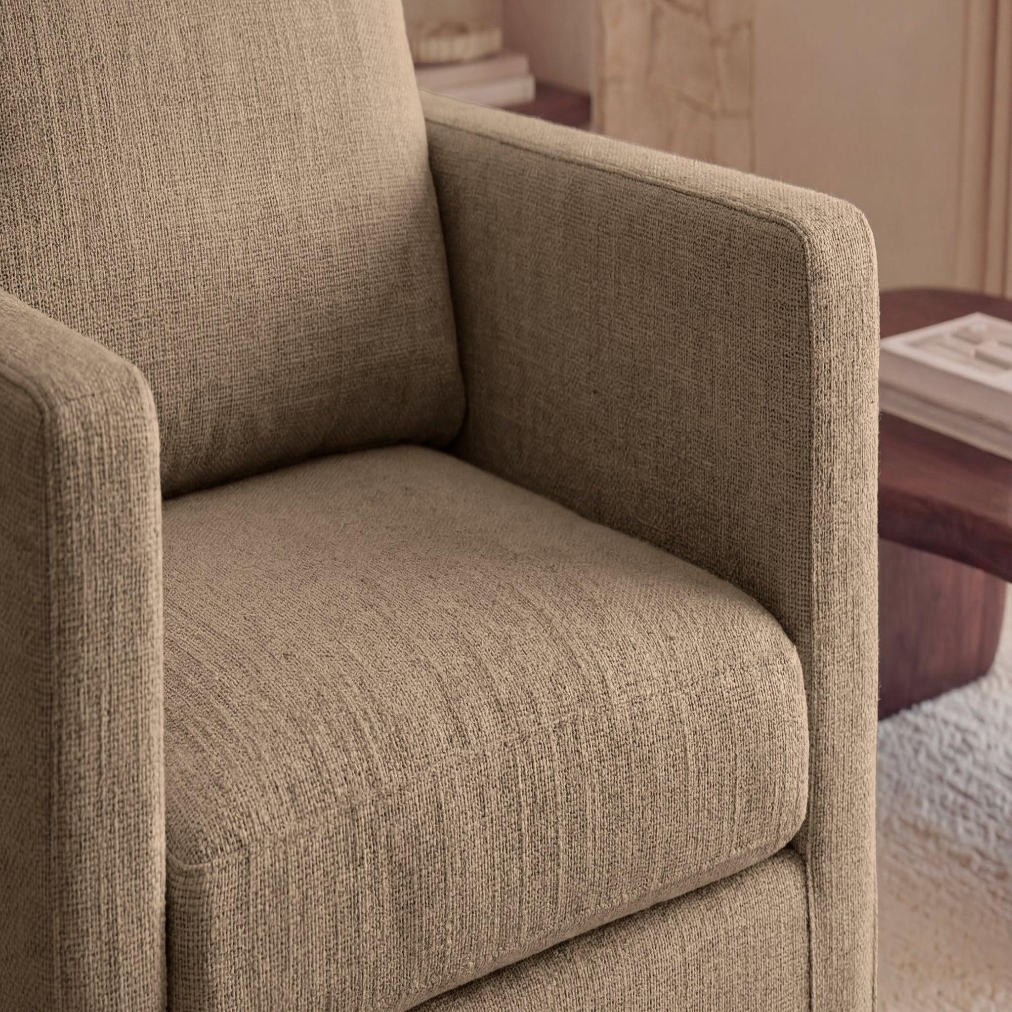 Voir la diapositive 4 : CASANOVA PARIS Leonie - fauteuil tissu chenille déhoussable
