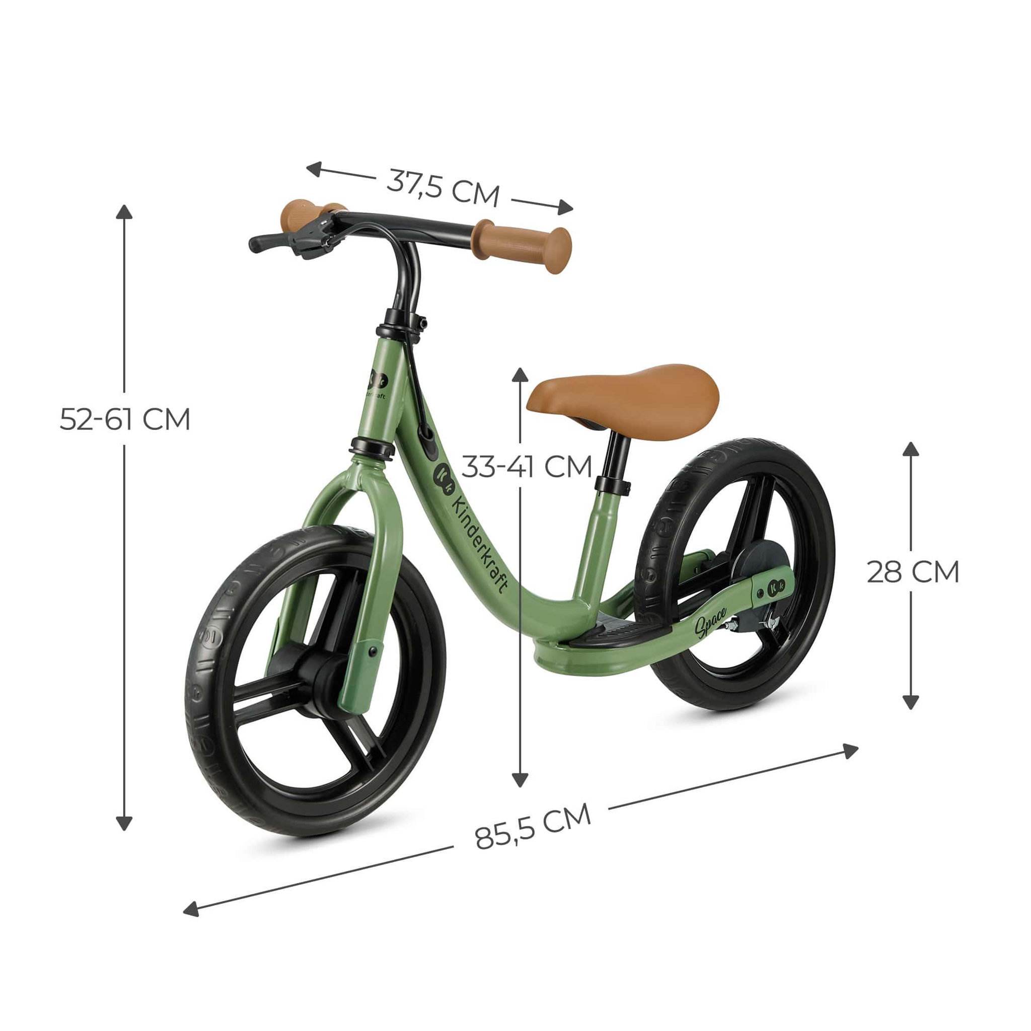 Voir la diapositive 6 : KINDERKRAFT Draisienne enfant avec frein a tambour modele espace