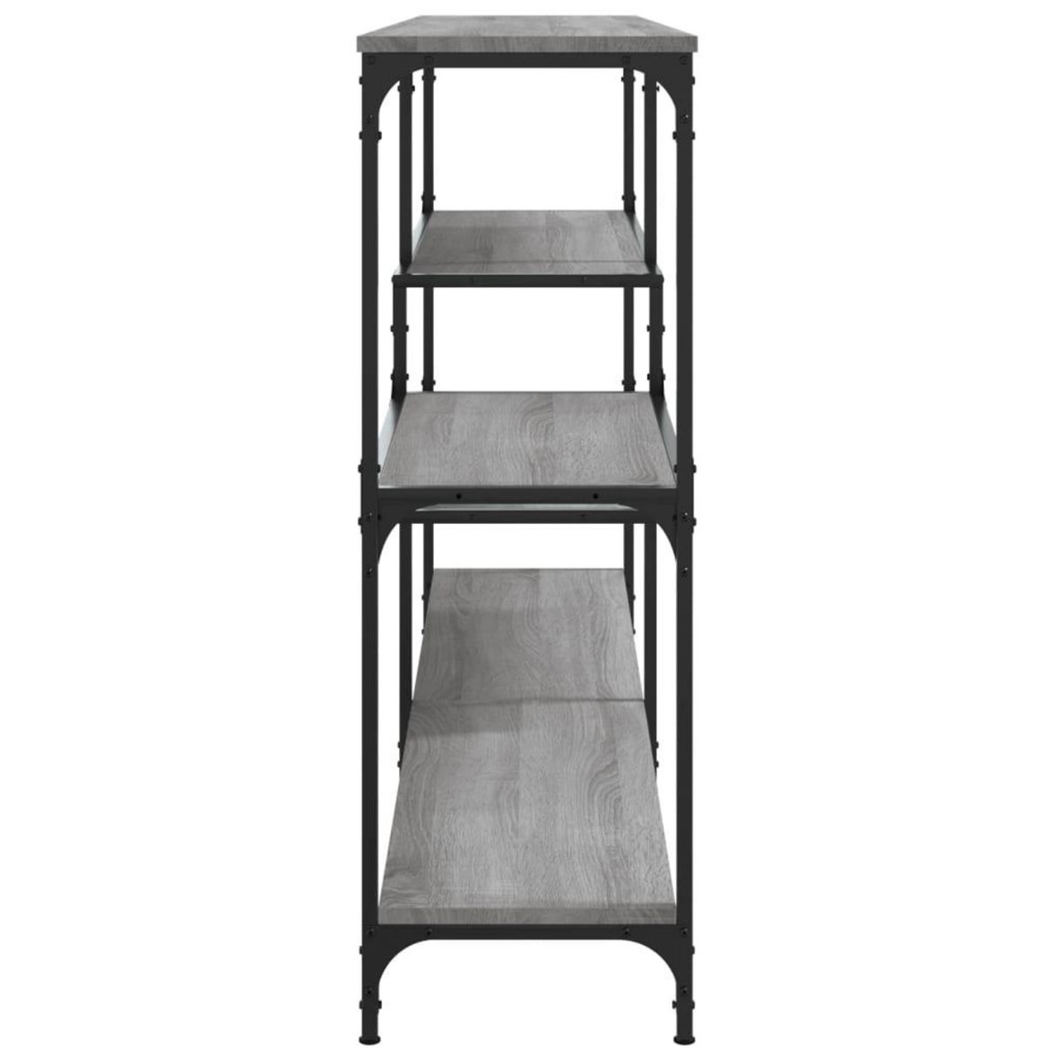 VIDAXL Table console sonoma gris 160x32x95 cm bois d'ingenierie