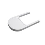 COMBELLE Tablette en plastique blanche pour Chaise Haute Lili - Accessoire Pratique et Élégant