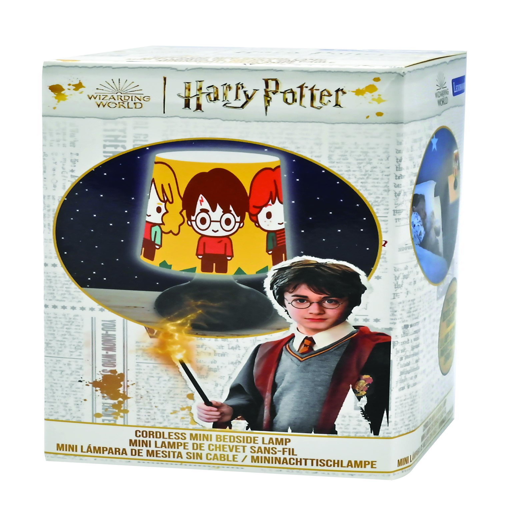 Voir la diapositive 5 : Lexibook Mini lampe de chevet veilleuse sans fil Harry Potter