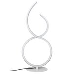 The Home Deco Factory Lampe led design à poser - Hauteur 36 cm - Blanc