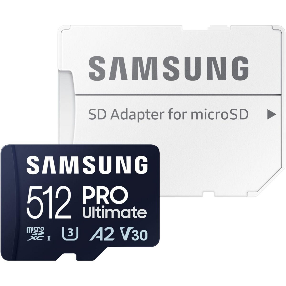 Samsung Carte Micro-SD EVO PLUS 512 Go avec adaptateur SD - Carte