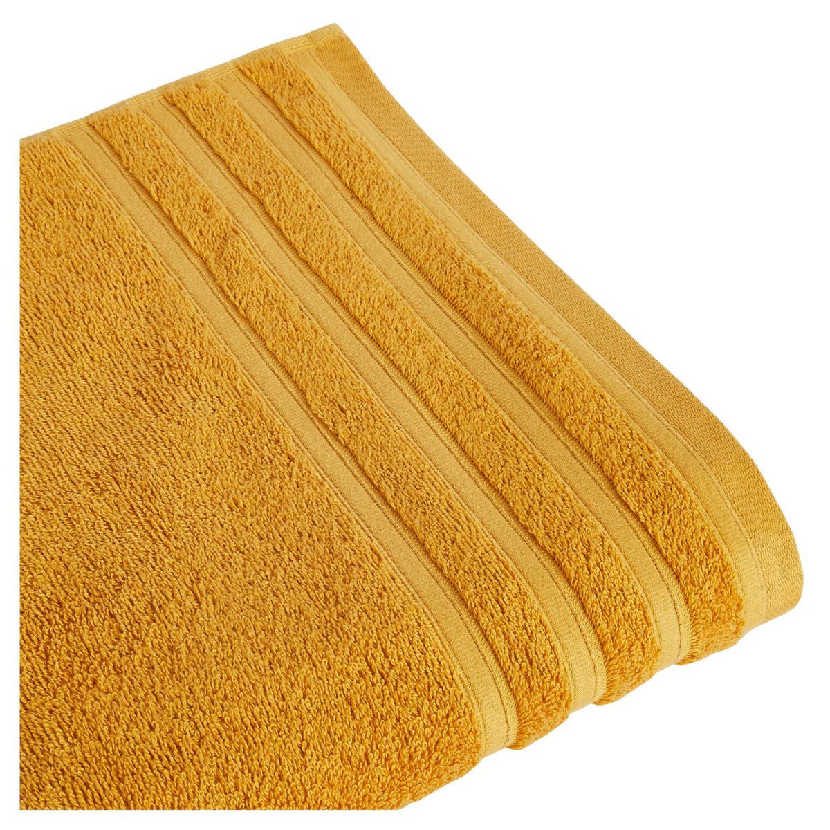 ACTUEL Maxi drap de bain uni en coton bouclé 500 gr/m2