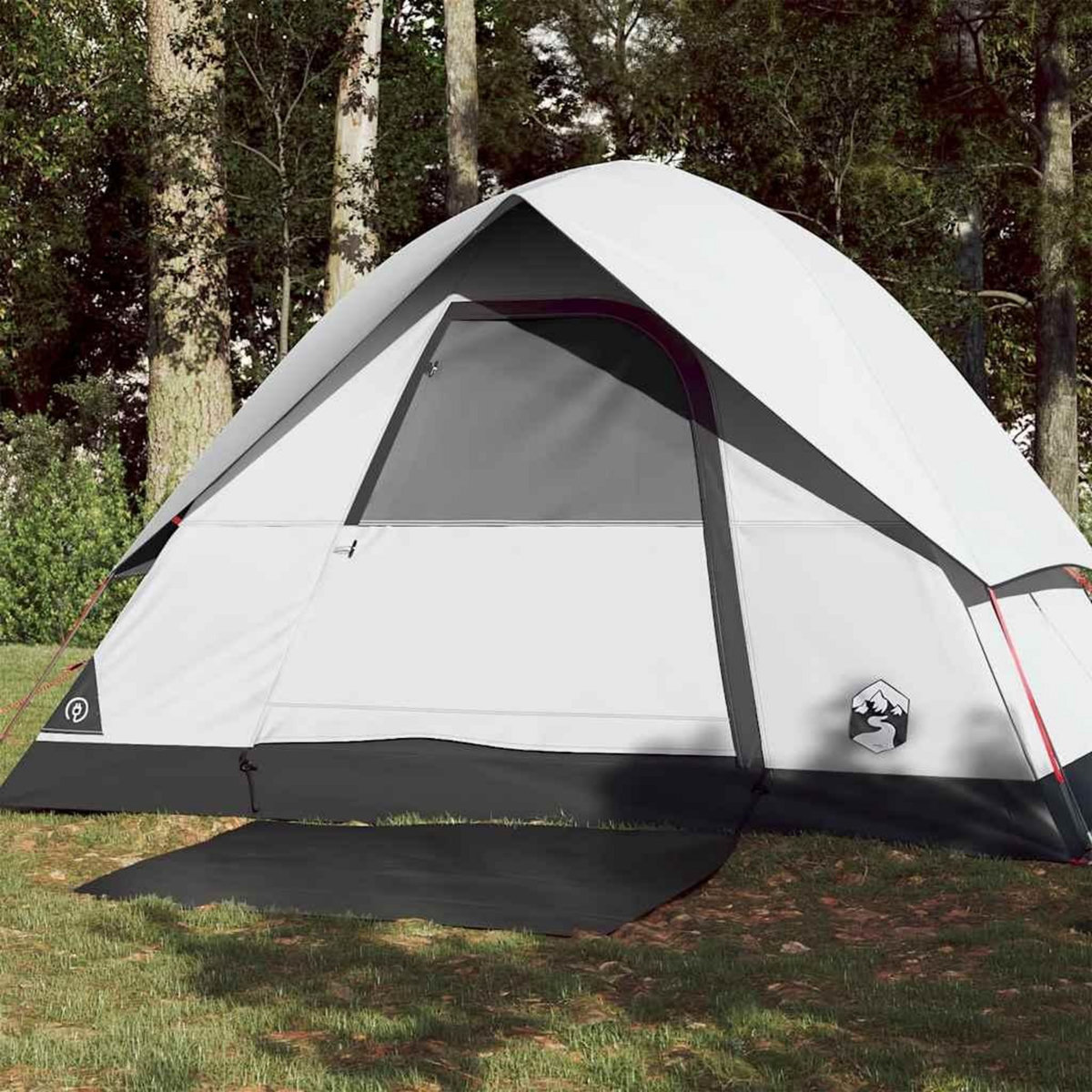 VIDAXL Tente de camping a dome 3 personnes tissu occultant impermeable