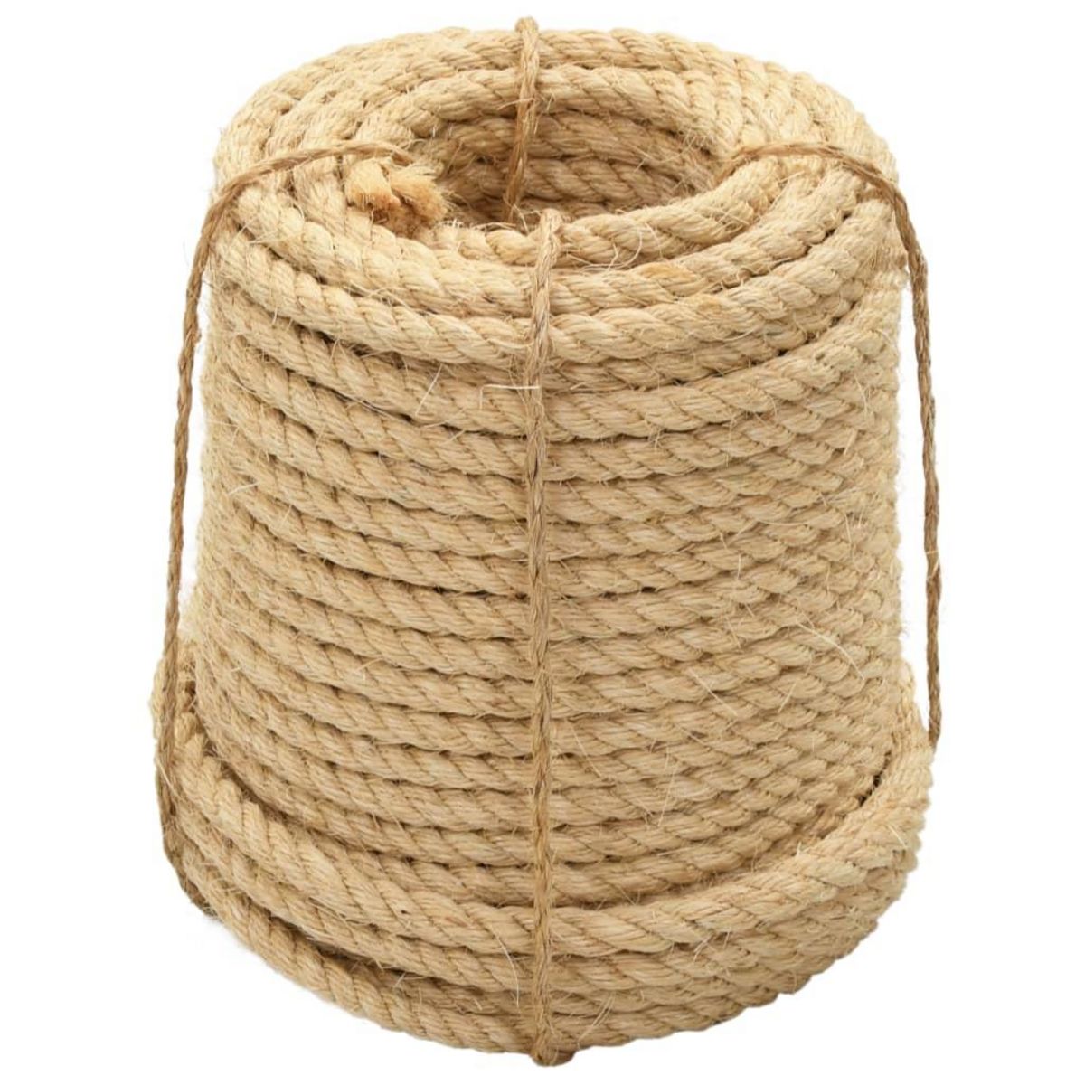 VIDAXL Corde 100 % en sisal 16 mm 100 m