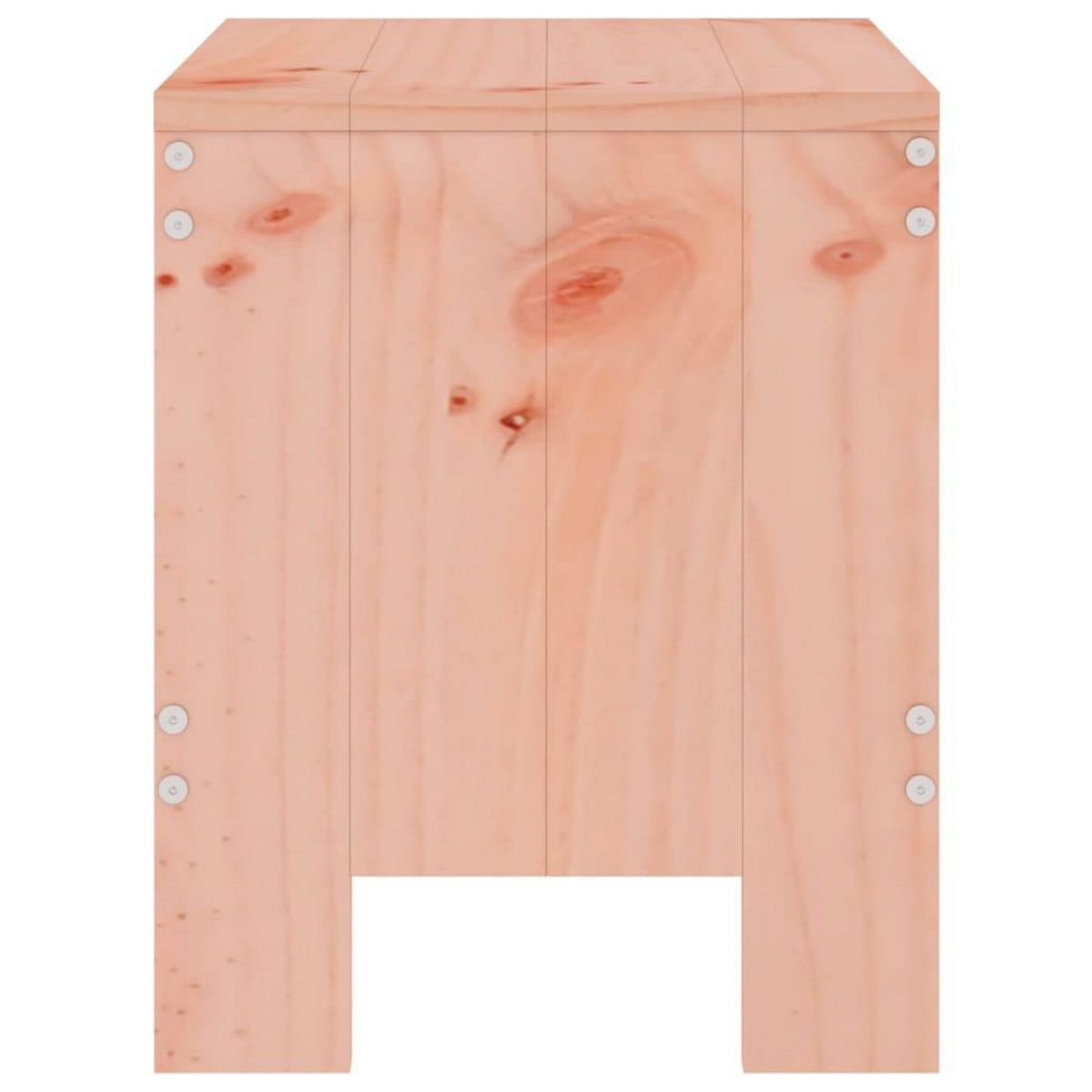 VIDAXL Tabourets de jardin lot de 2 40x36x45 cm bois massif Douglas