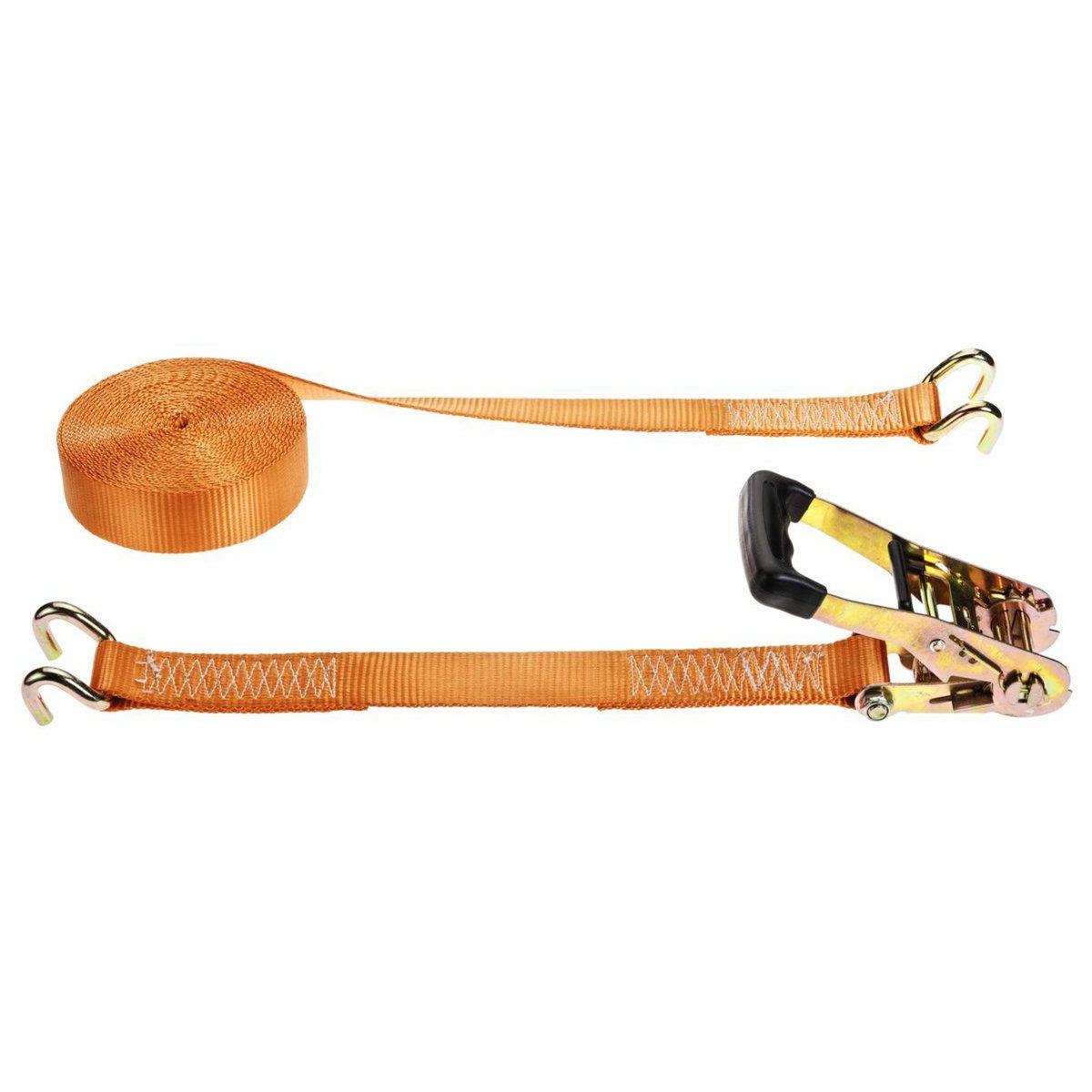 OUTIFRANCE Sangle d'arrimage à crochets bord de rive - 10m x 50mm