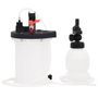 Voir la diapositive 5 : VIDAXL Purgeur de frein blanc et noir 3 L
