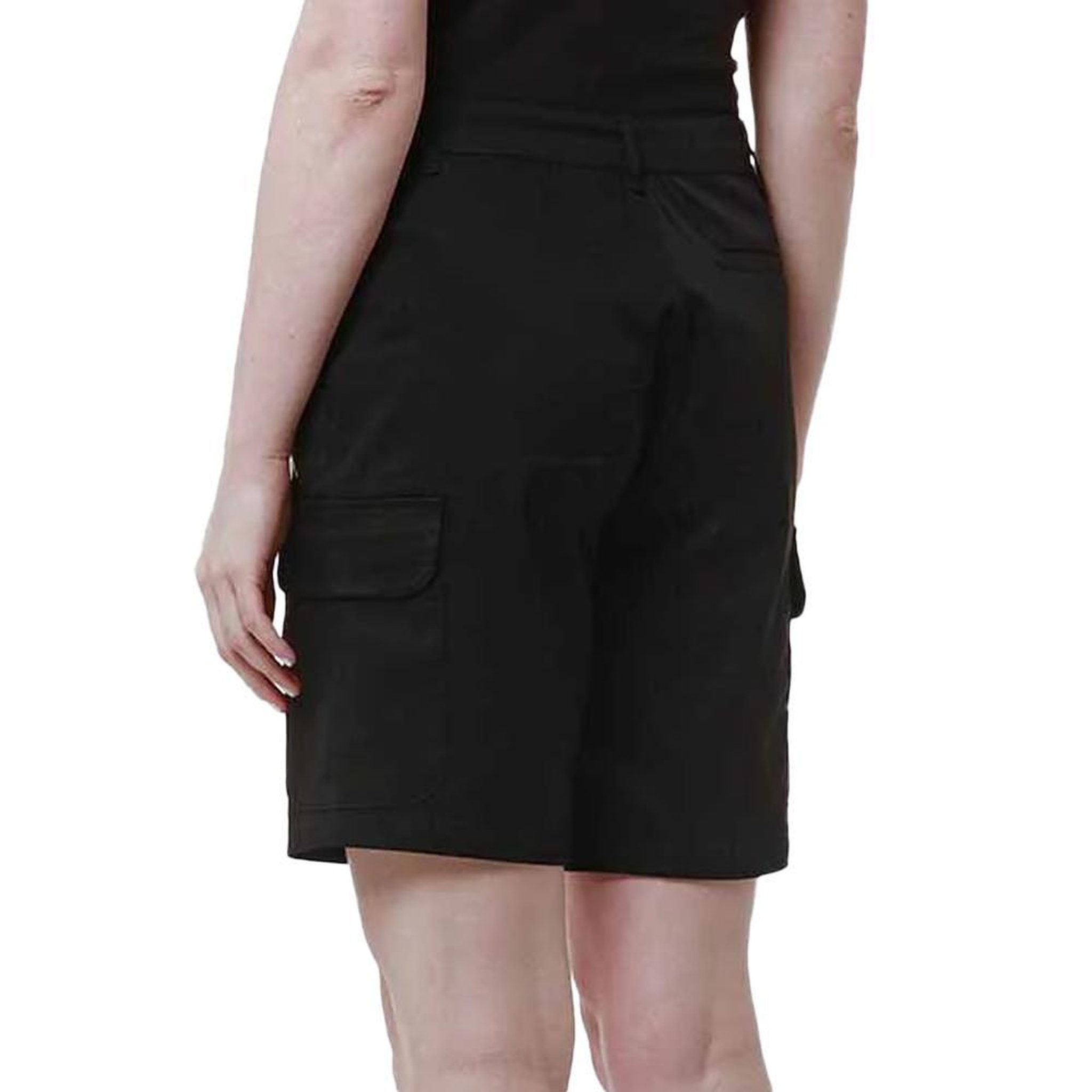 Voir la diapositive 2 : KAPPA Short Noir Femme Kappa Aidiwy
