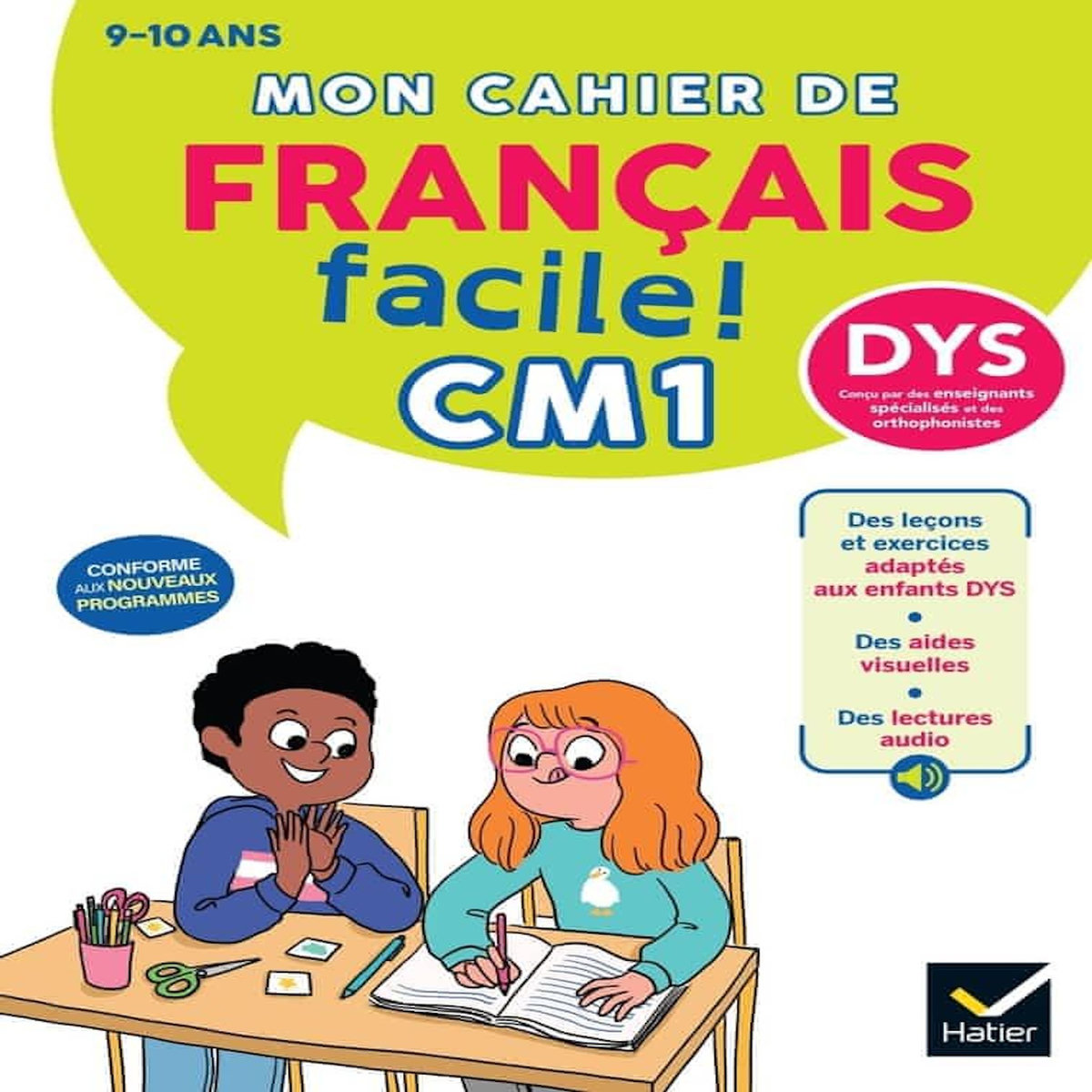 MON CAHIER DE FRANCAIS FACILE ! CM1 [ADAPTE AUX DYS], Barge Evelyne