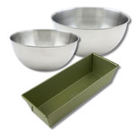 ZENKER Set pâtisserie avec moule à cake 30 cm, 2 bols à mixer et spatule Zenker