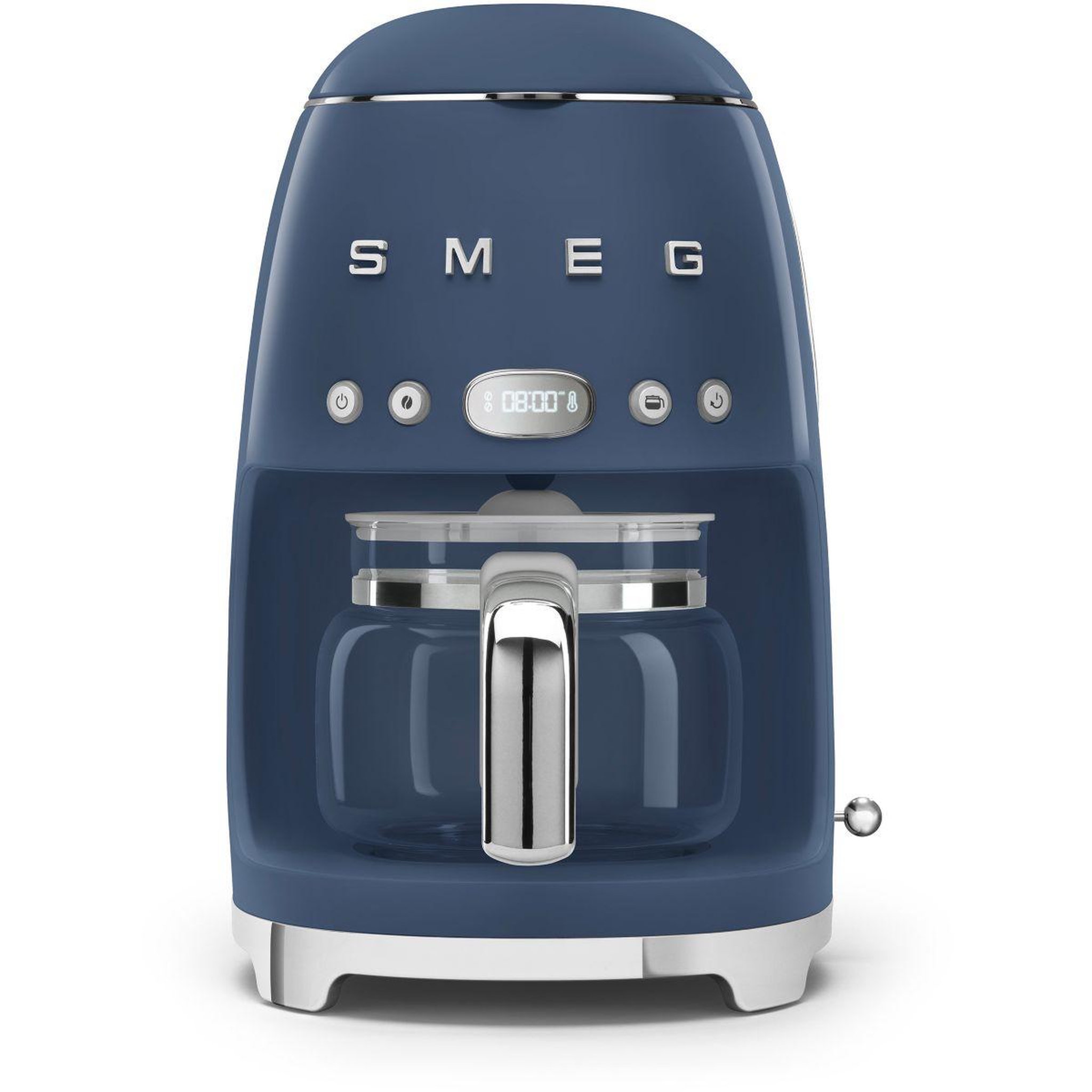 SMEG Cafetière filtre dcf02nbeu chrome