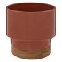 Voir la diapositive 1 : ATMOSPHERA Cache-Pot Design  Le Collectionneur  16cm Pêche