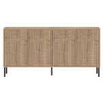 Habitat et Jardin Buffet en bois  Evolet  - 150 x 36 x 75 cm - Beige