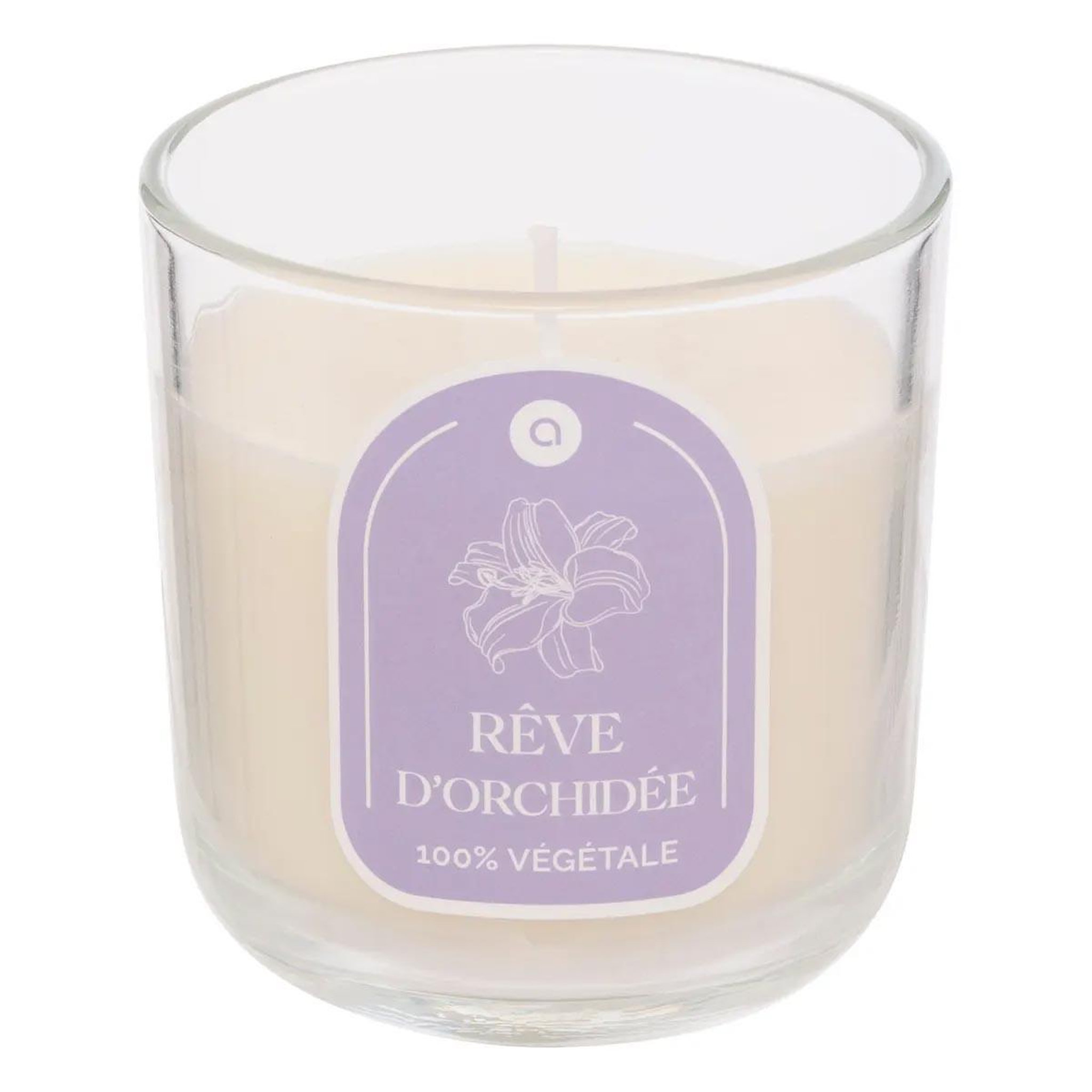 ATMOSPHERA Bougie parfumée en verre  floa  115g orchidée